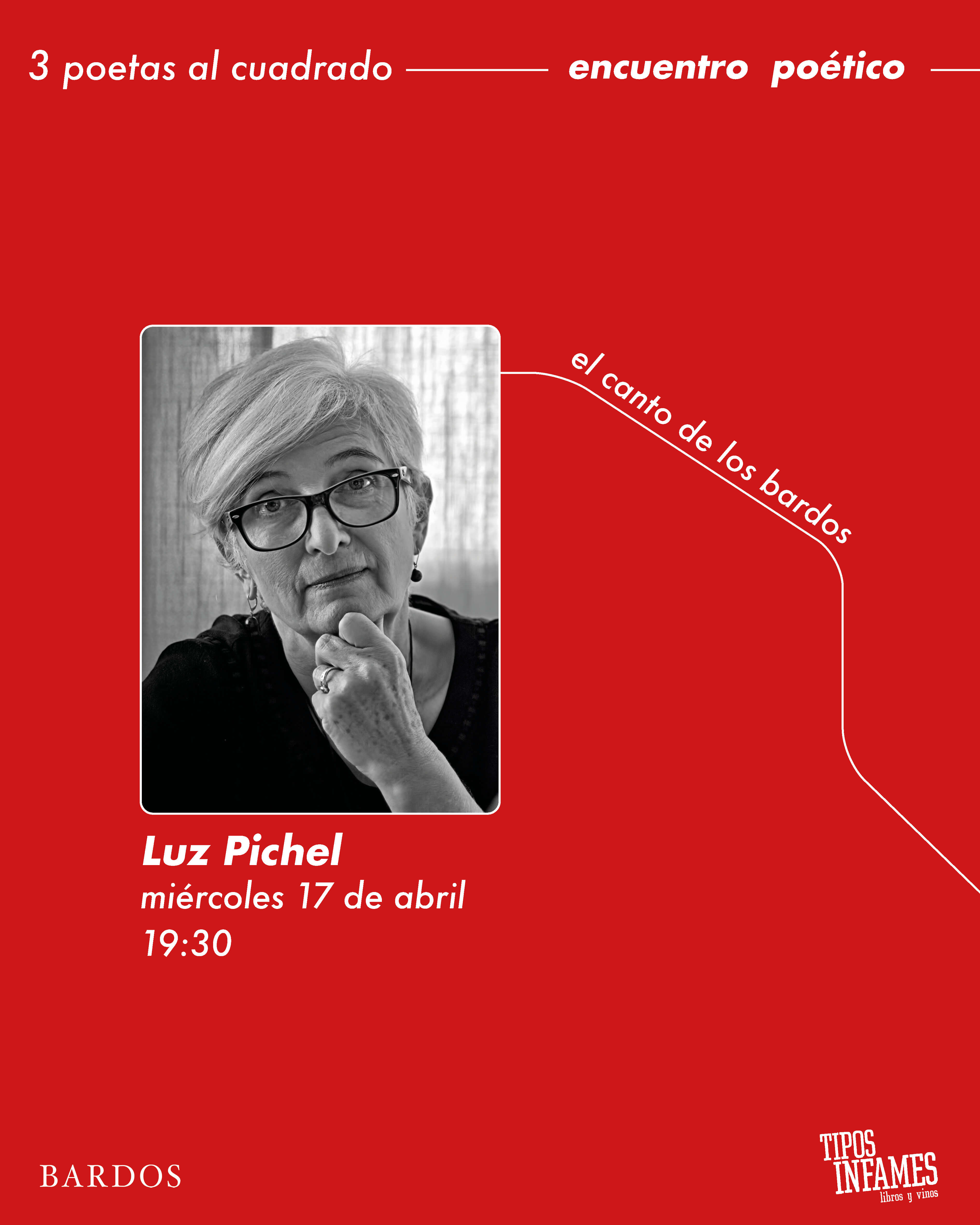Tres poetas al cuadrado: Luz Pichel