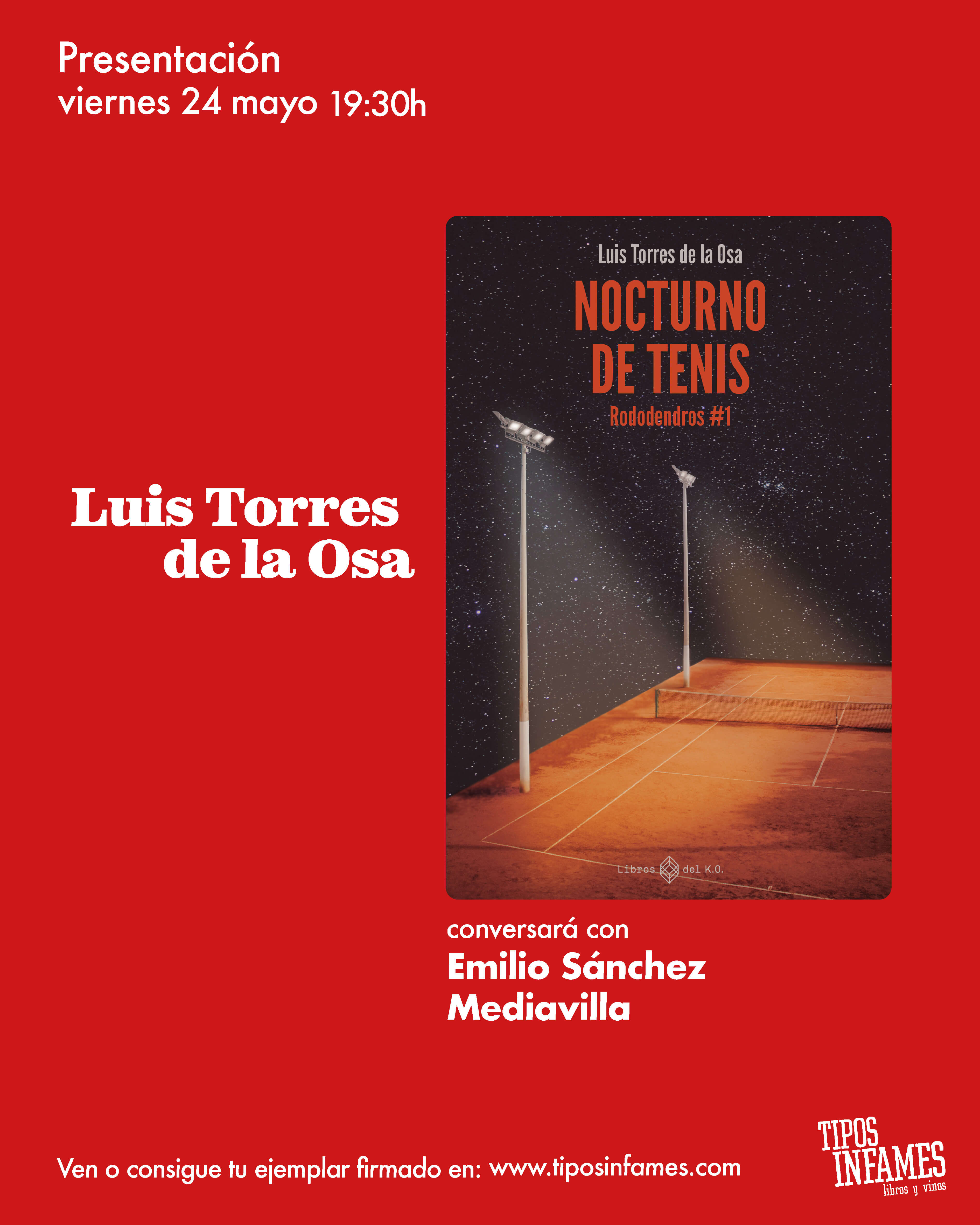 Nocturno de tenis, de Luis Torres de la Osa