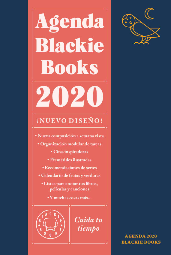 AGENDA BLACKIE BOOKS 2020. CUIDA TU TIEMPO