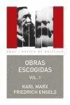 OBRAS ESCOGIDAS MARX-ENGELS VOLUMEN 1. 