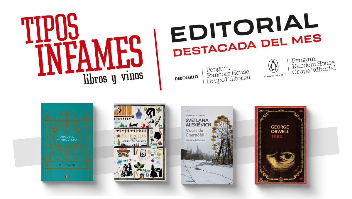 Debolsillo y Penguin Clásicos, Editoriales Destacadas del mes