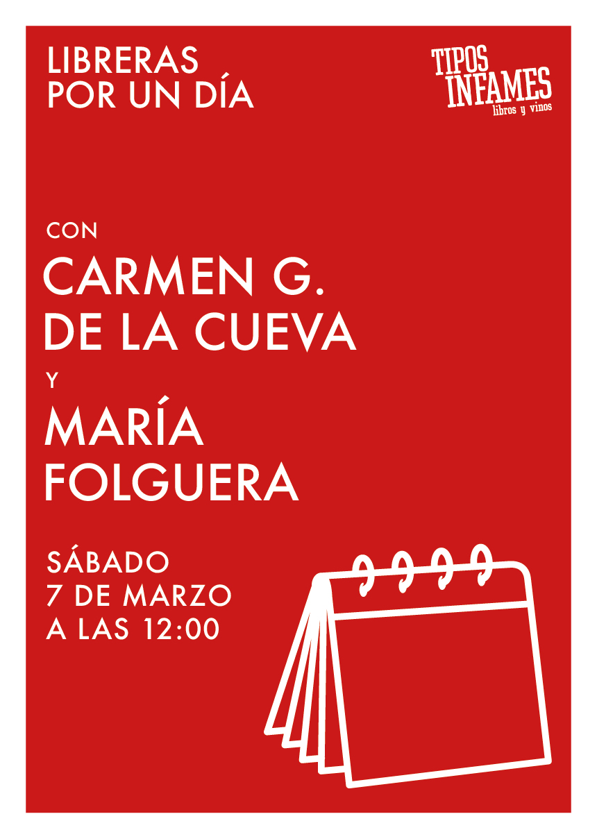 Libreras por un día: Carmen G. de la Cueva y María Folguera