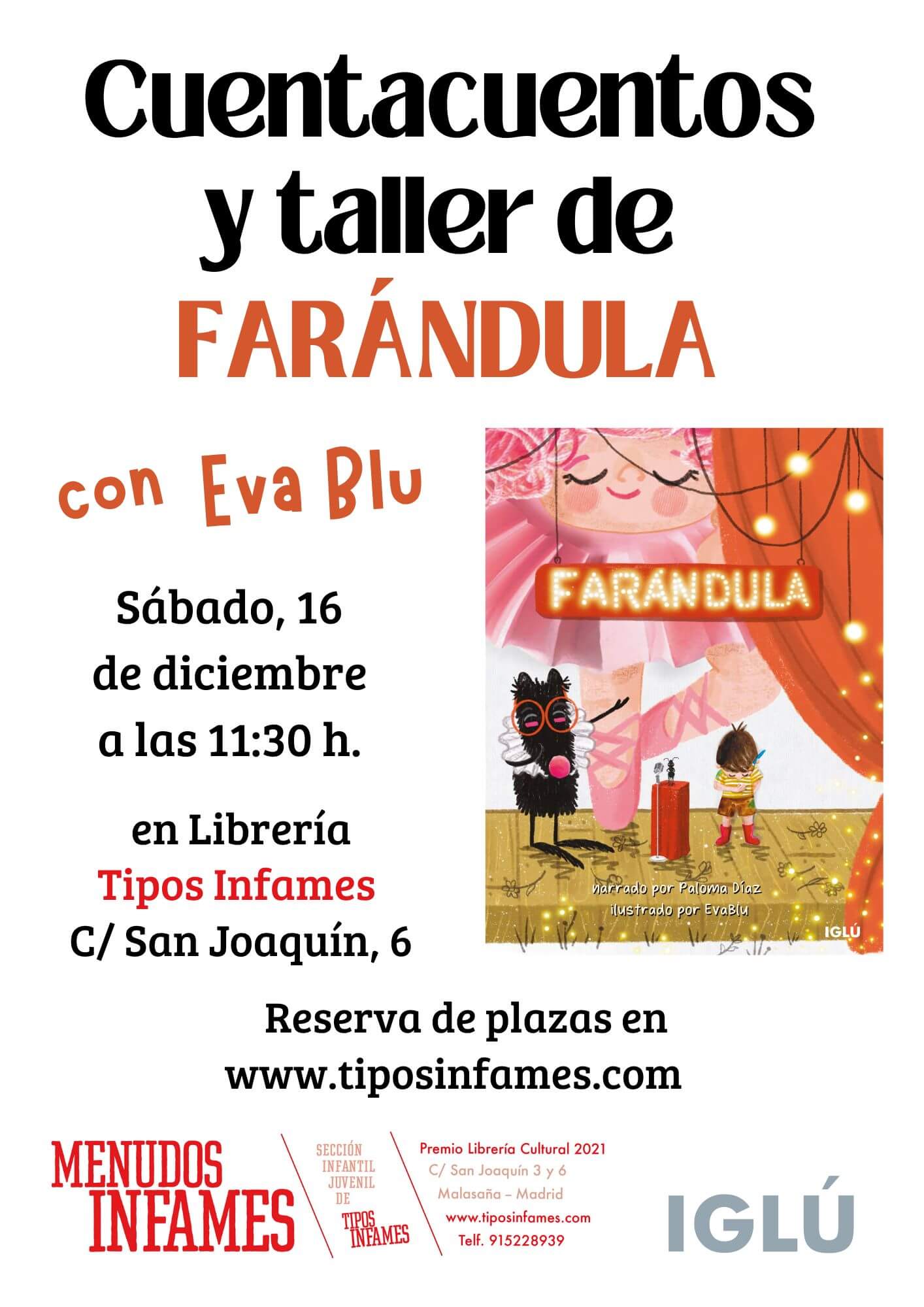 Cuentacuentos y taller: Farándula