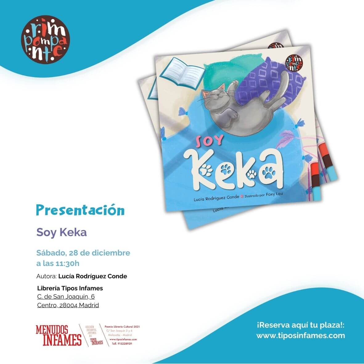 Cuentacuentos: Soy Keka, de Lucía Rodríguez Conde