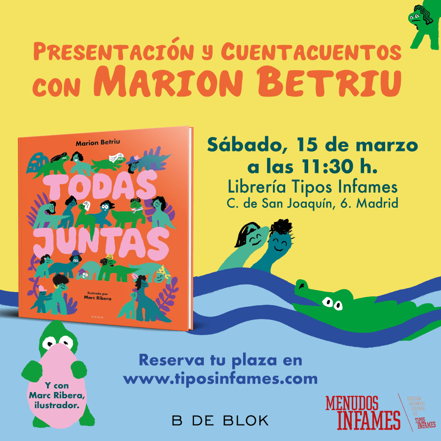 Cuentacuentos y presentación: Todas juntas, de Marion Betriu