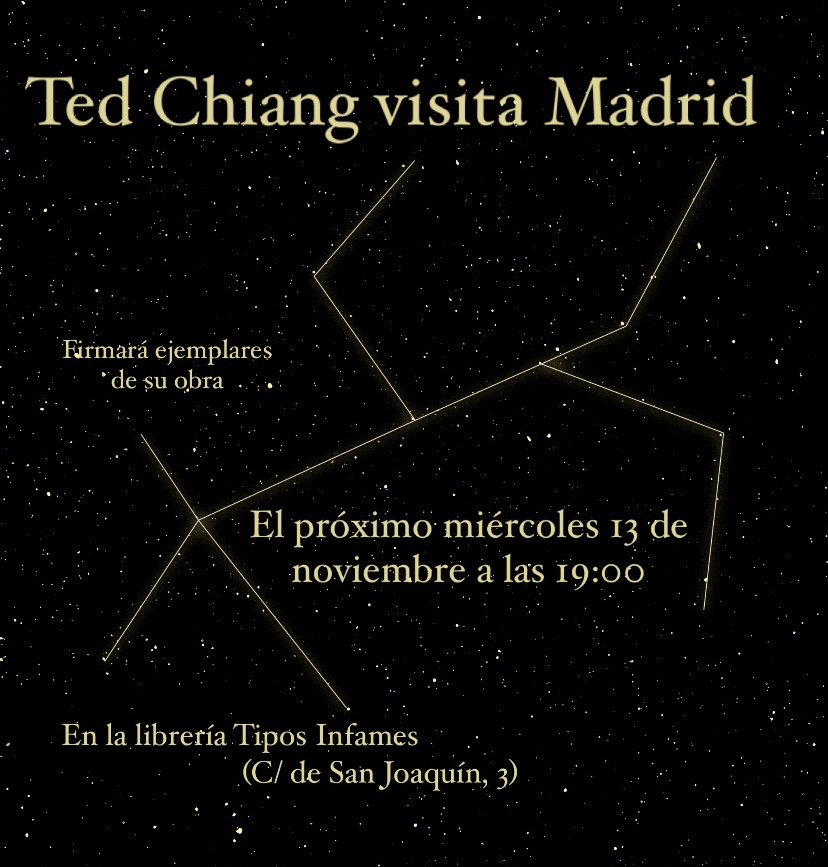 Firma con Ted Chiang