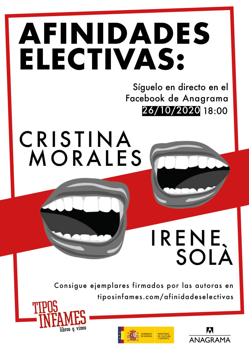 Afinidades electivas: Cristina Morales e Irene Solà