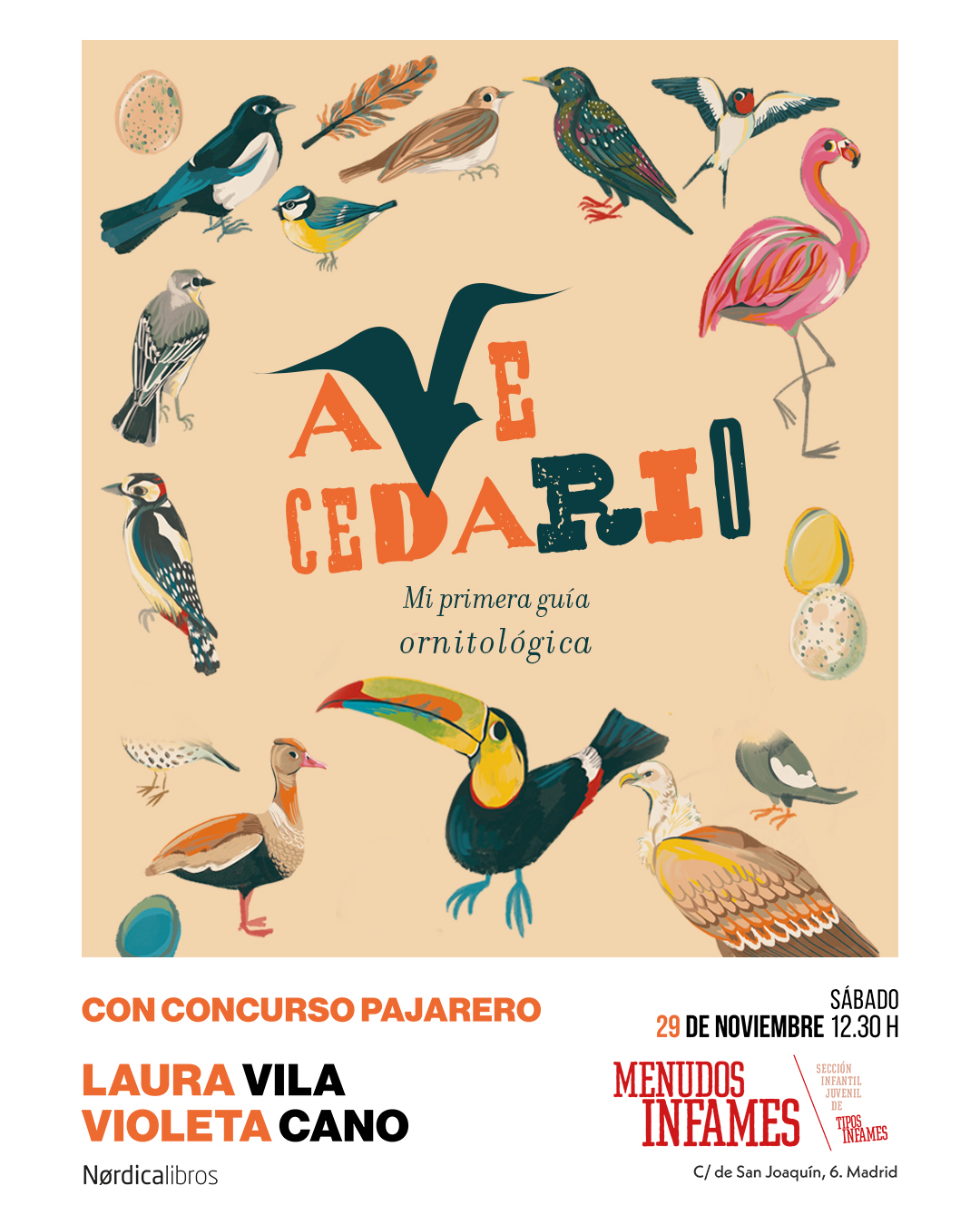 Cuentacuentos: AVEcedario, con Laura Vila y Violeta Cano