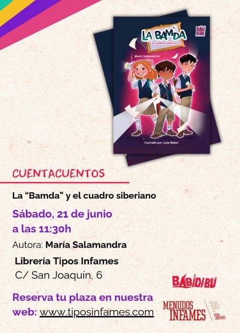 Presentación y cuentacuentos: La 'Bamda' y el cuadro siberiano, de Maria Salamandra