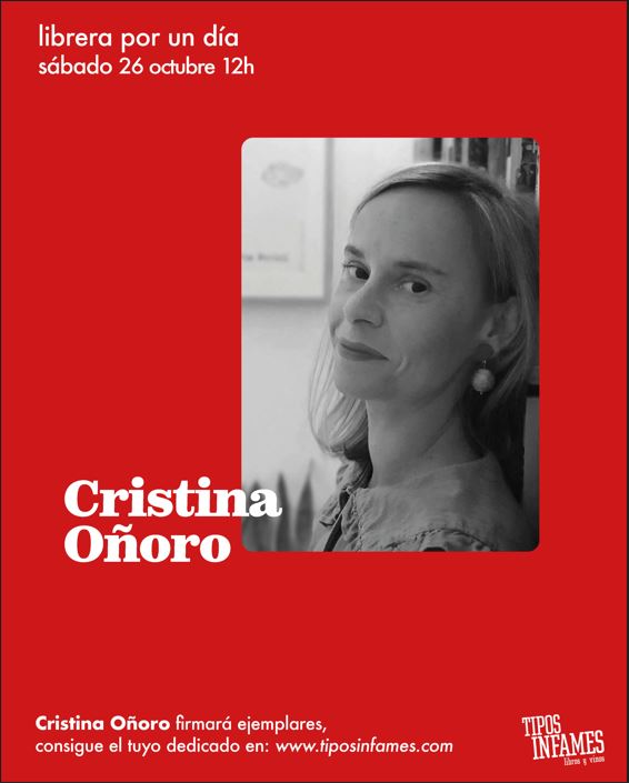 Librera por un día: Cristina Oñoro