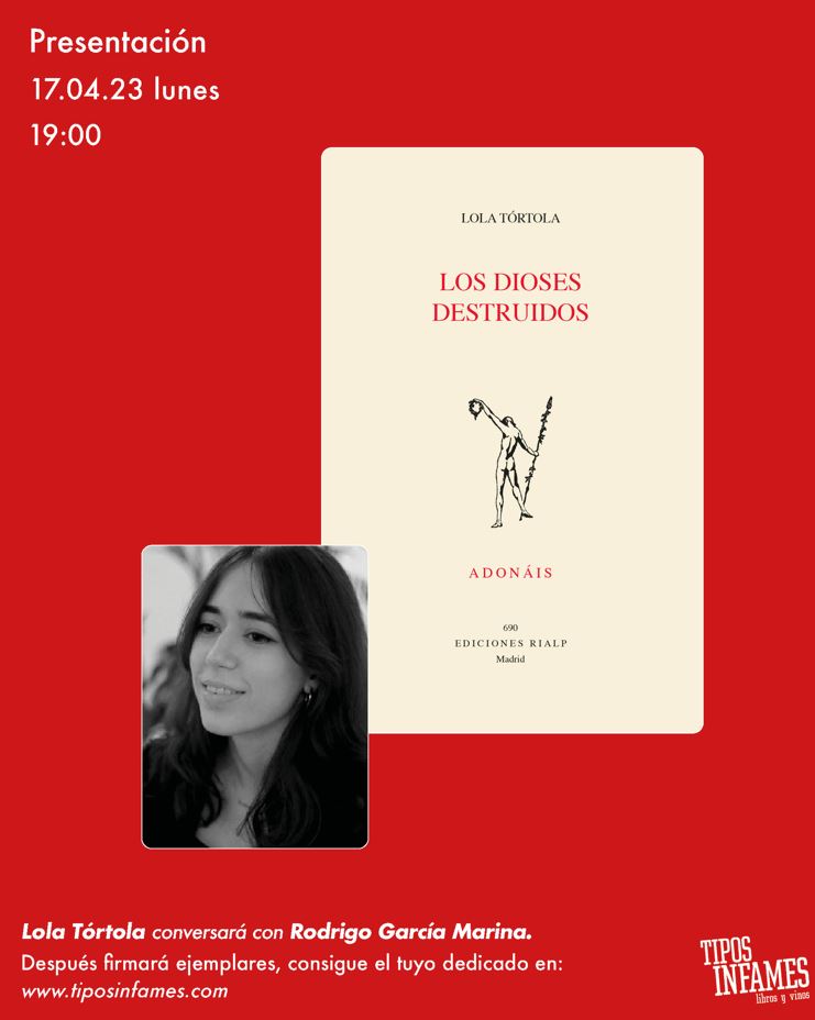 Los dioses destruidos, de Lola Tórtola