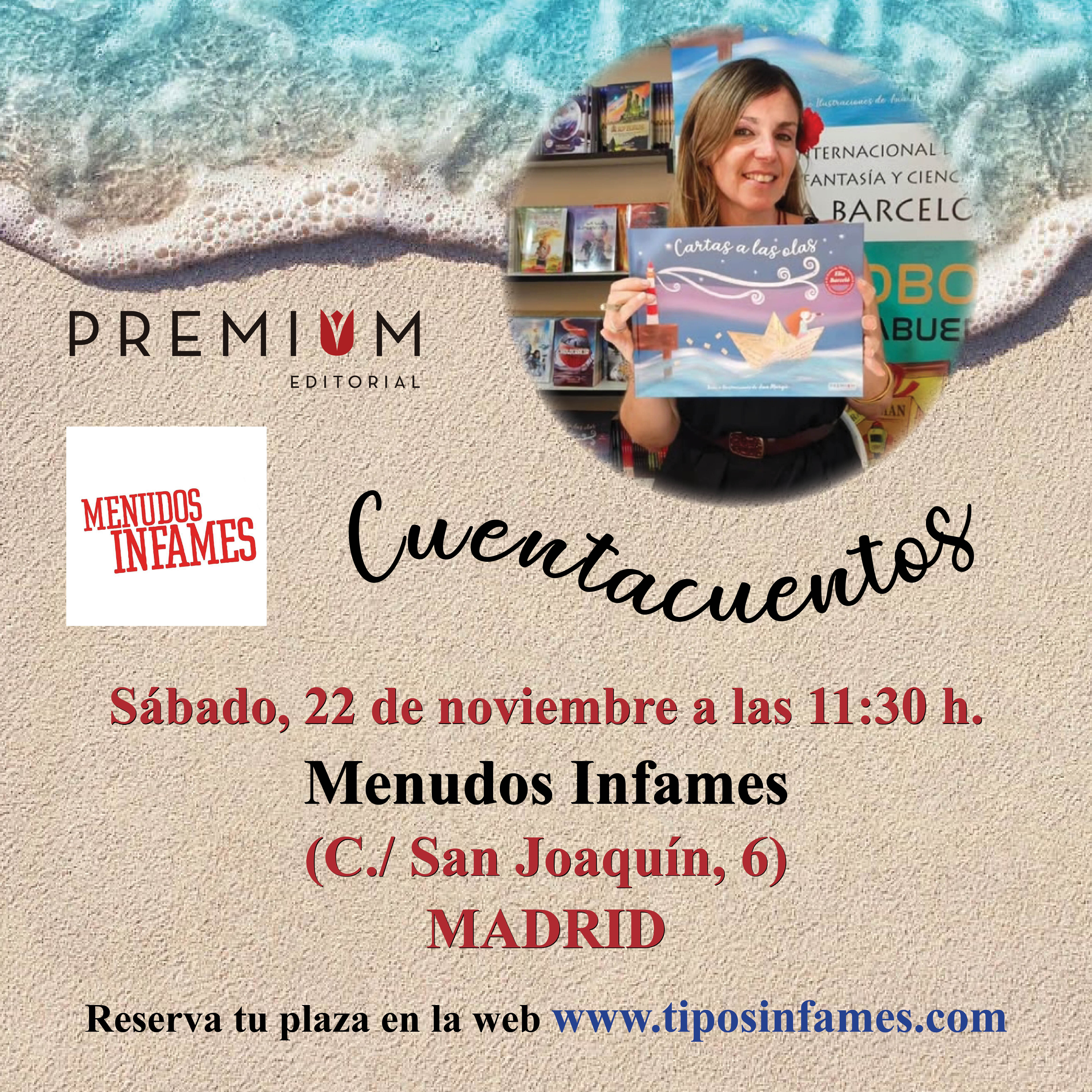 Cuentacuentos: Cartas a las olas, de Ana Margú