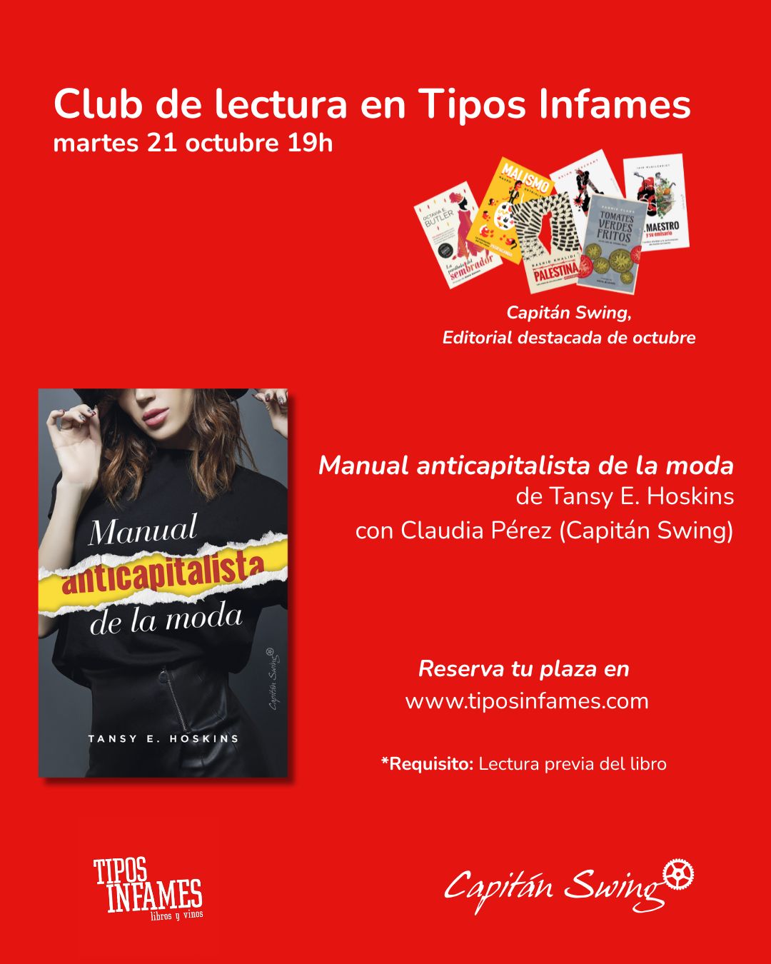 Club de lectura: Manual anticapitalista de la moda