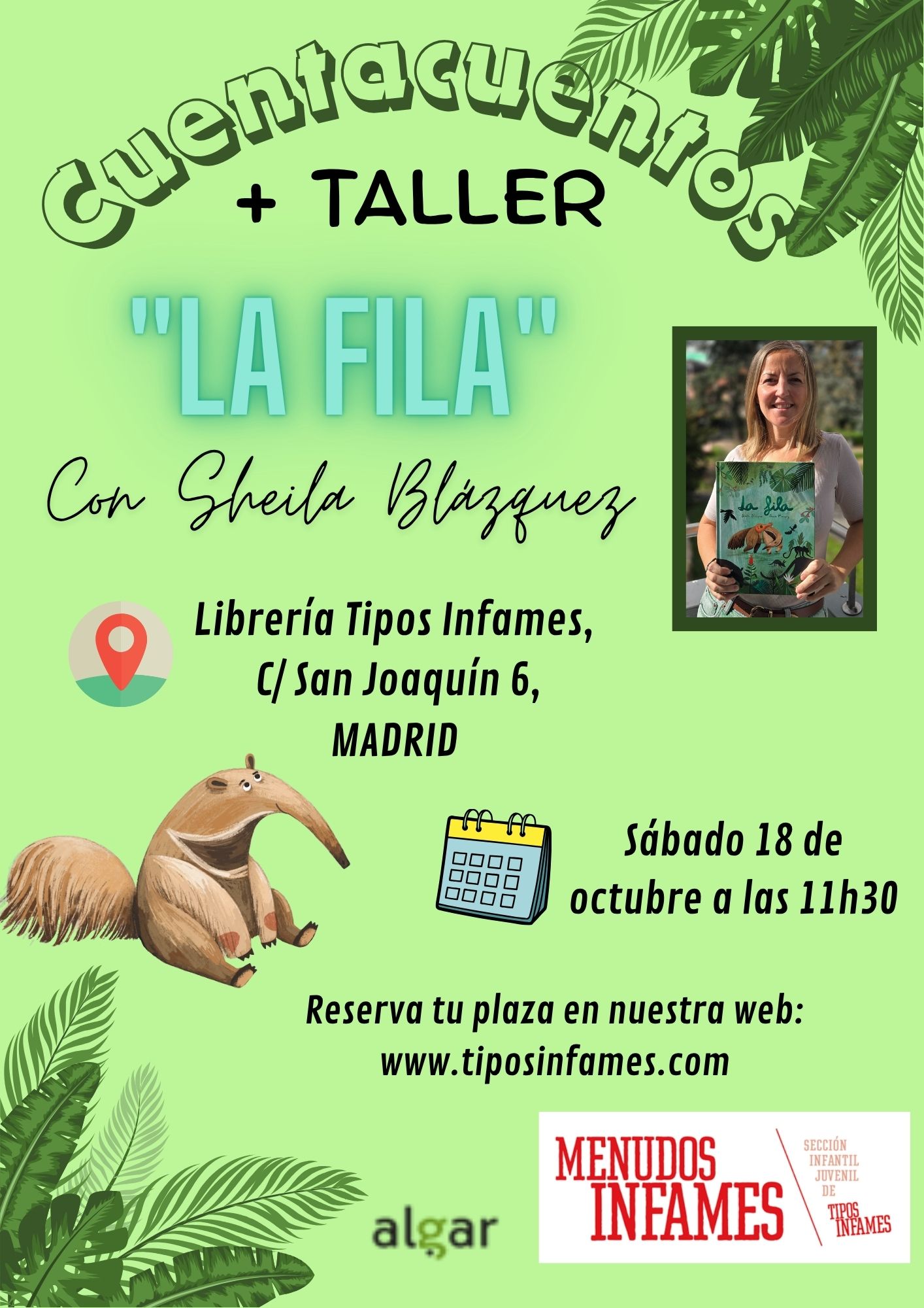 Cuentacuentos: La fila, de Sheila Blázquez