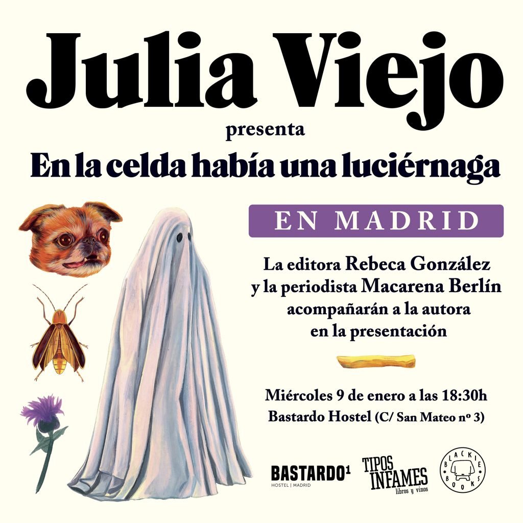 Librería errante: En la celda había una luciérnaga, de Julia Viejo