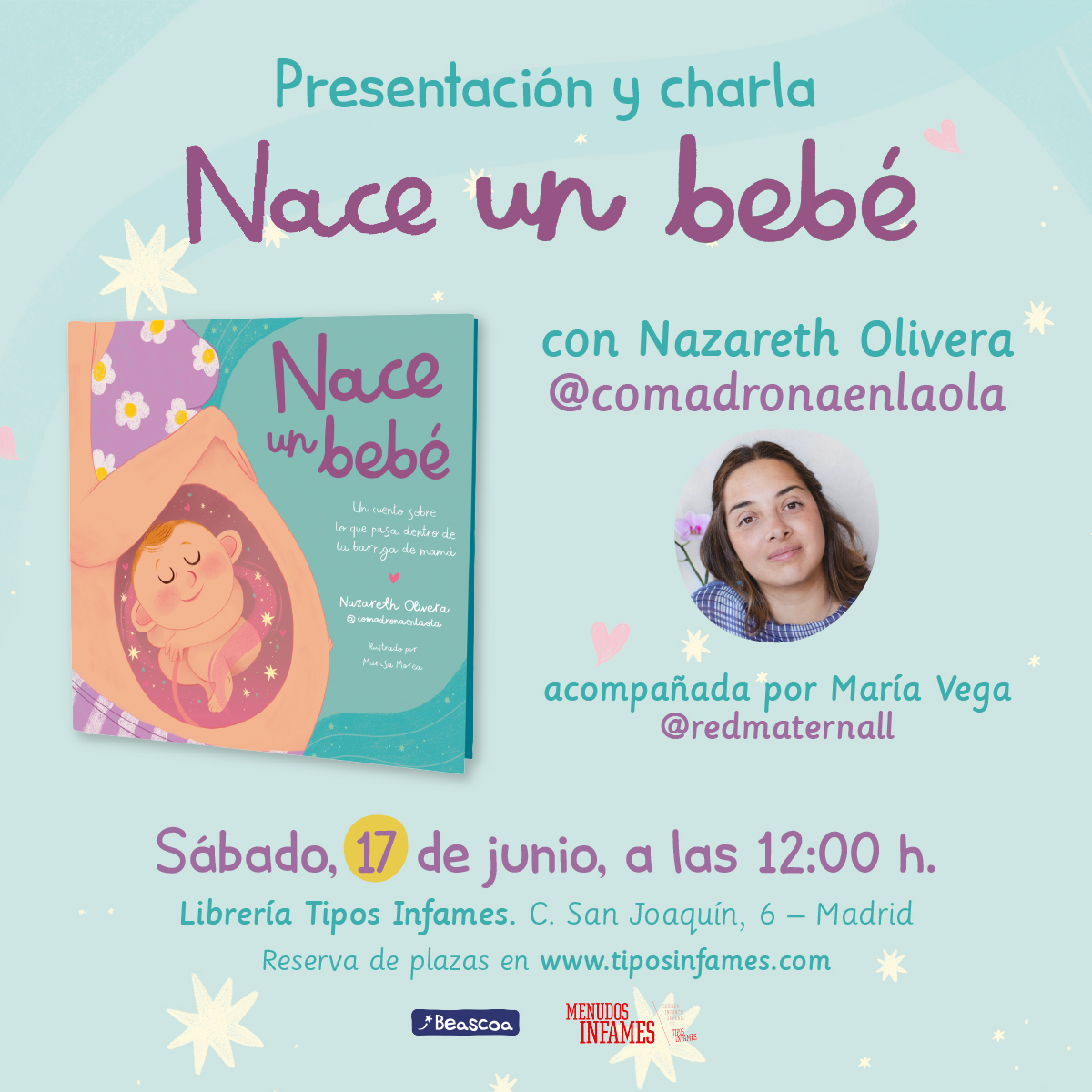 Presentación y cuentacuentos: Nace un bebé