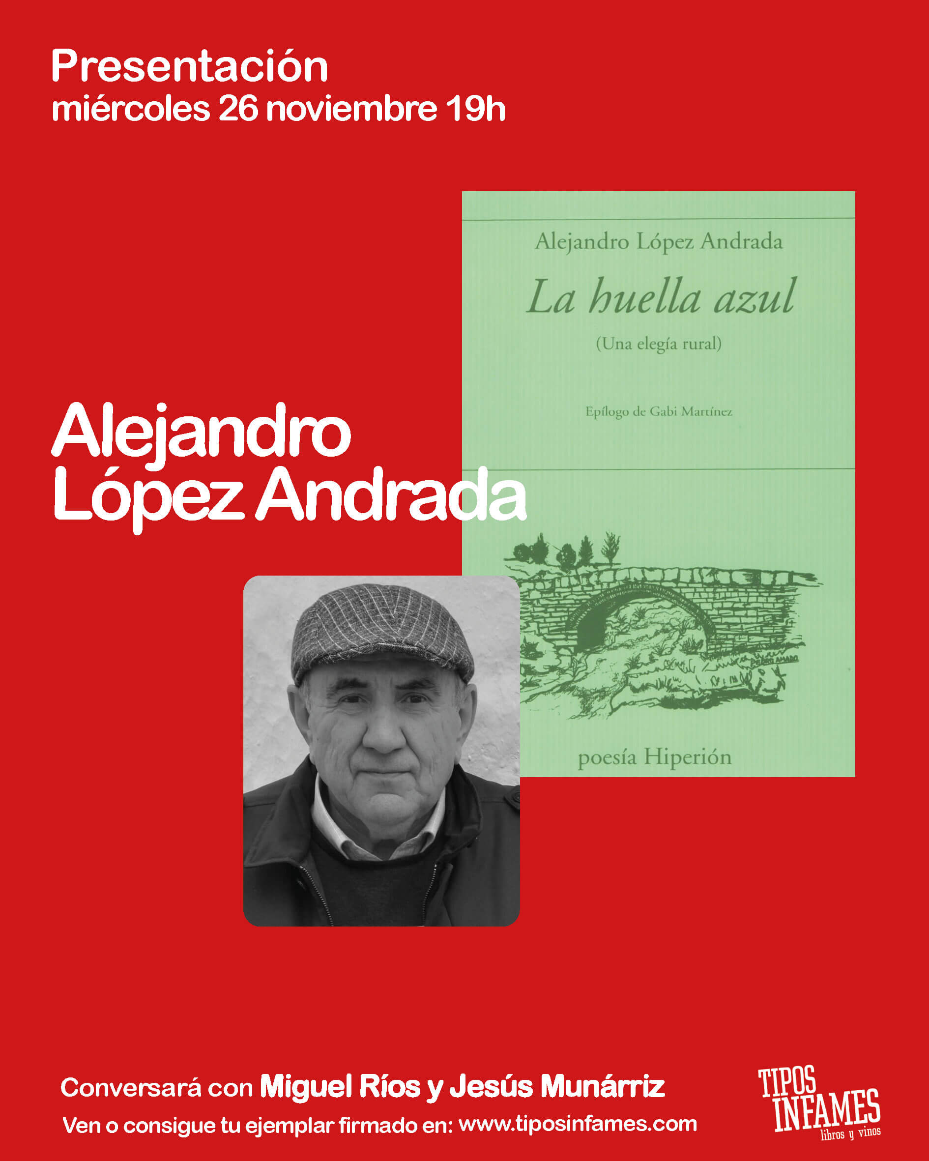 La huella azul, de Alejandro López Andrada