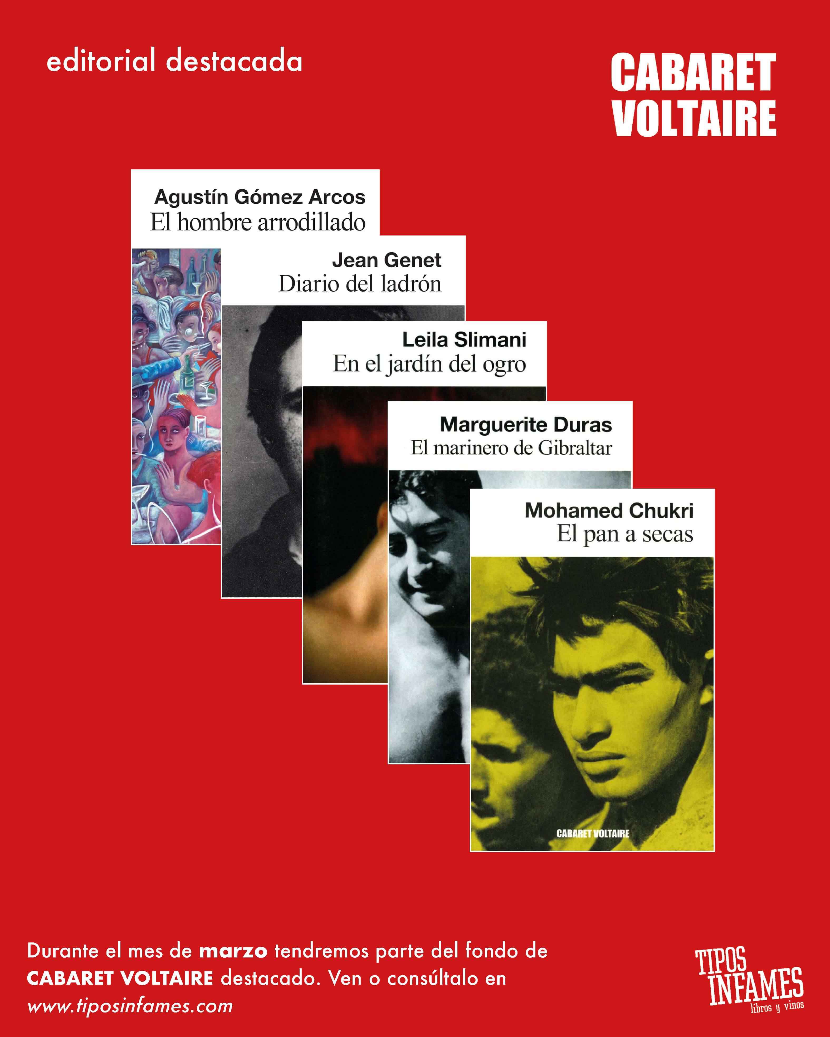 Cabaret Voltaire, editorial destacada del mes
