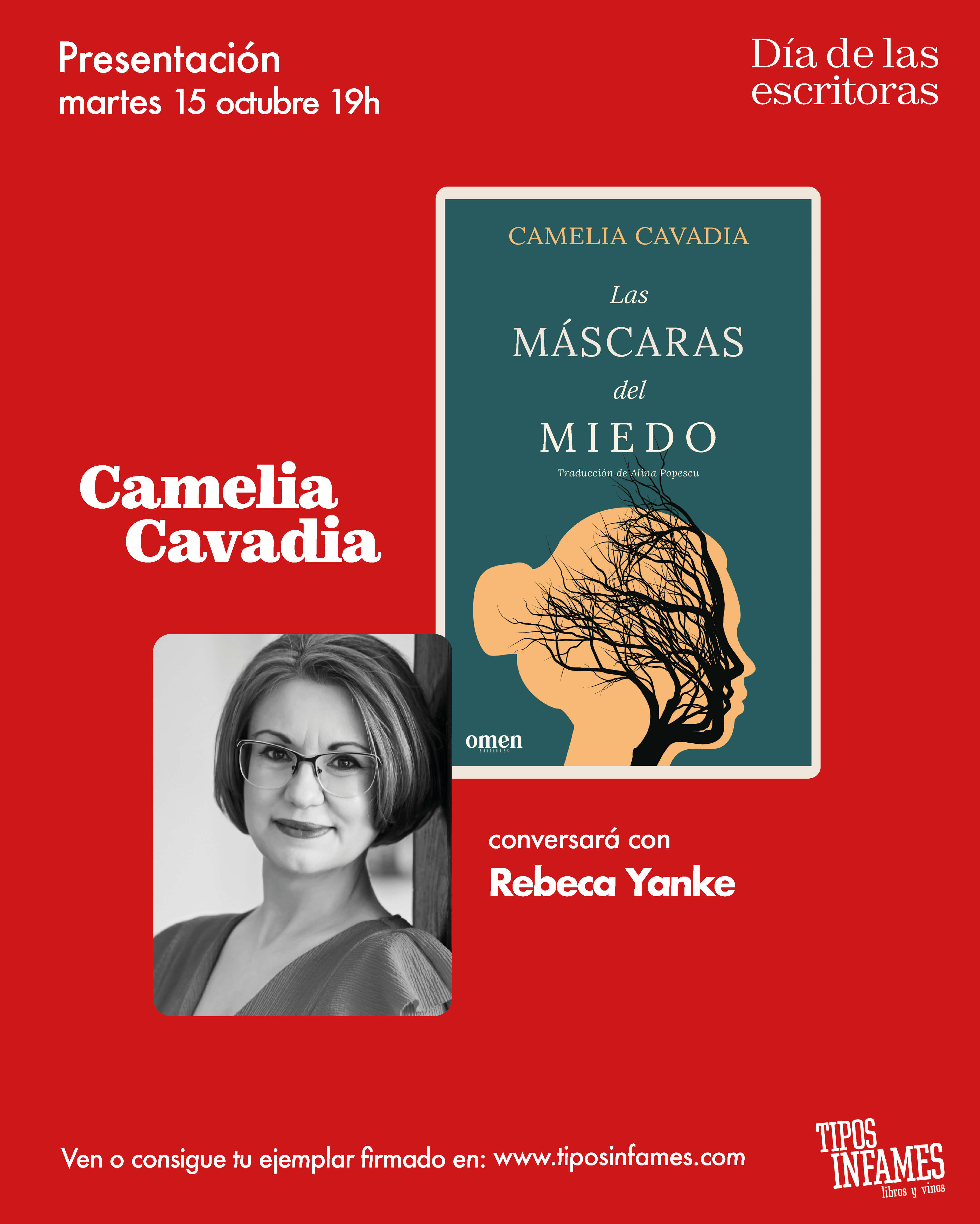 Las máscaras del miedo, de Camelia Cavadia