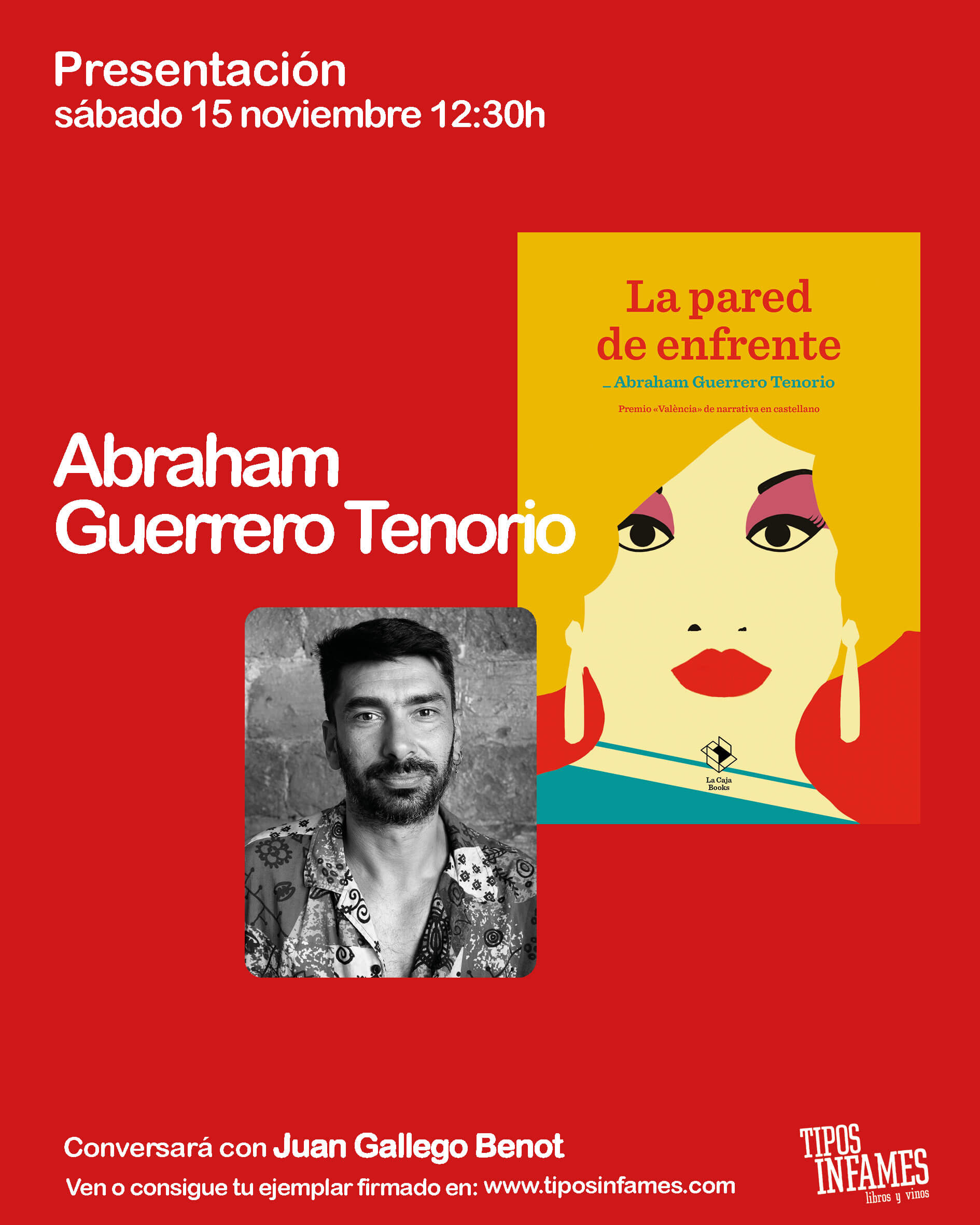 La pared de enfrente, de Abraham Guerrero