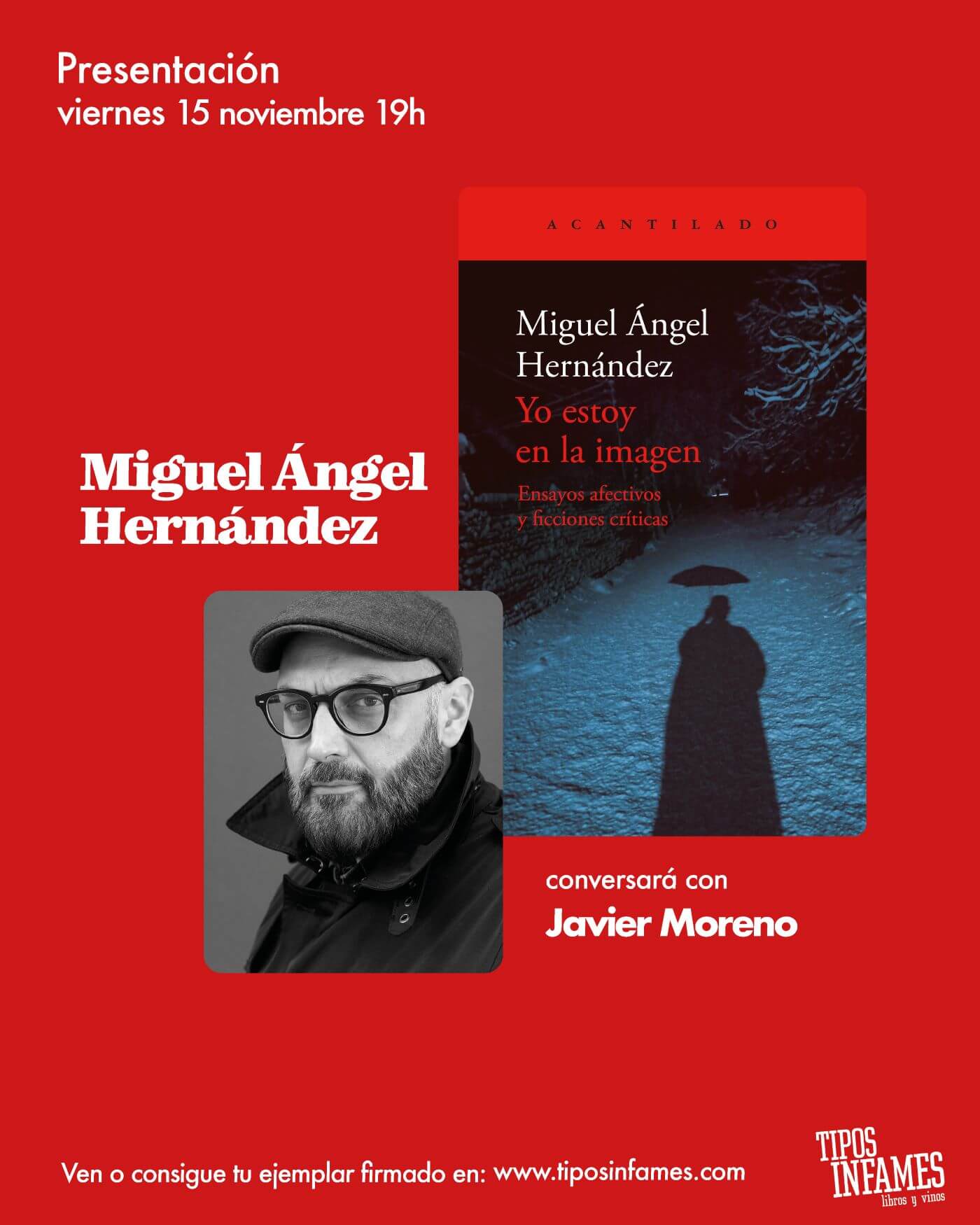 Yo estoy en la imagen, de Miguel Ángel Hernández