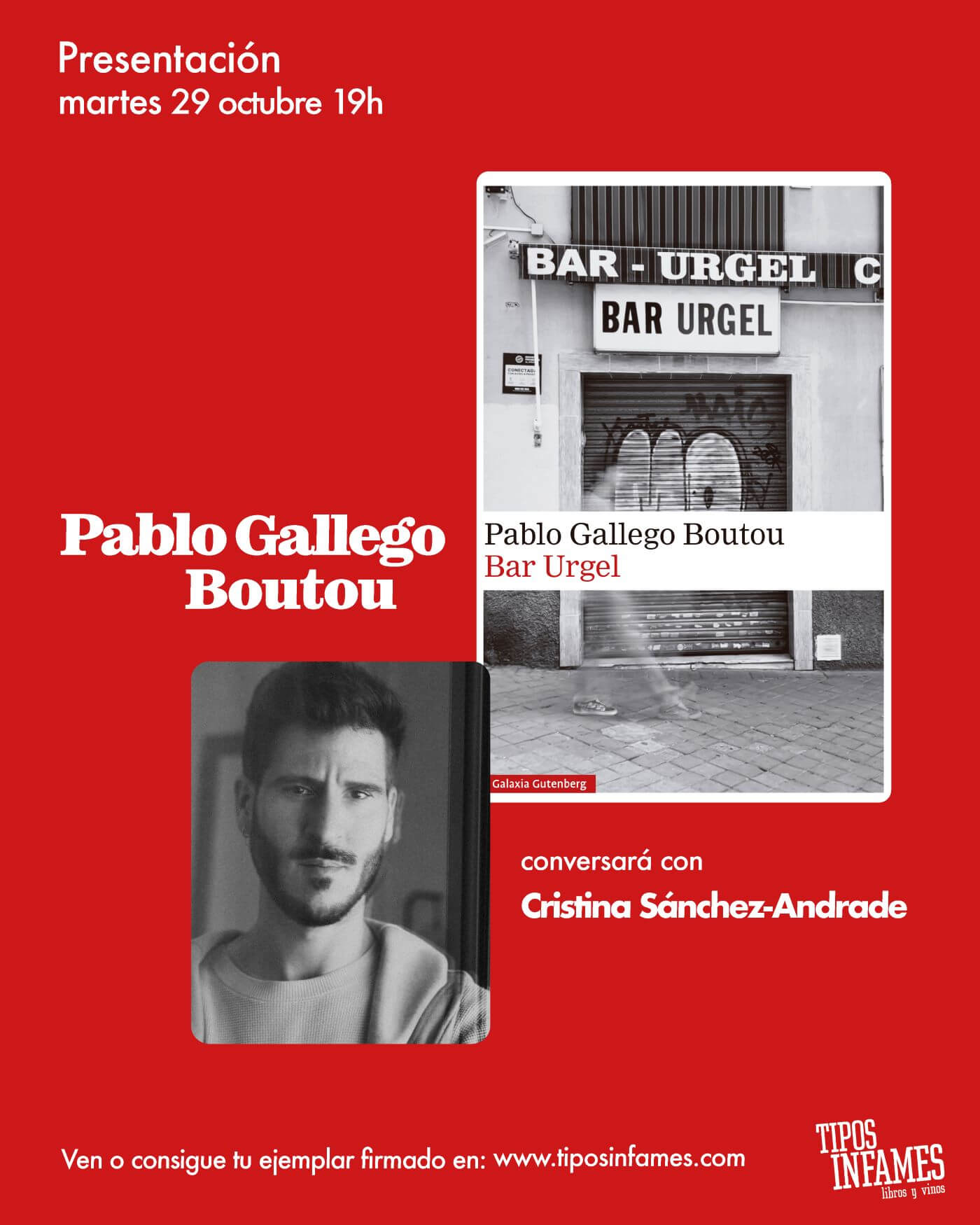Bar Urgel, de Pablo Gallego