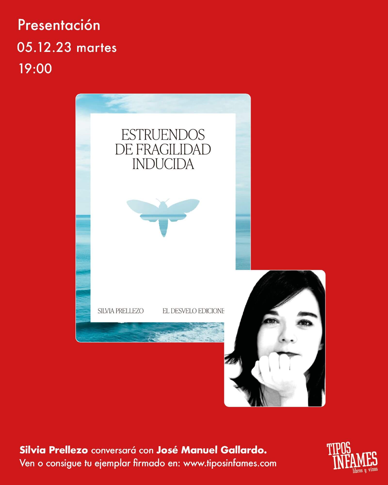 Estruendos de fragilidad inducida, de Silvia Prellezo