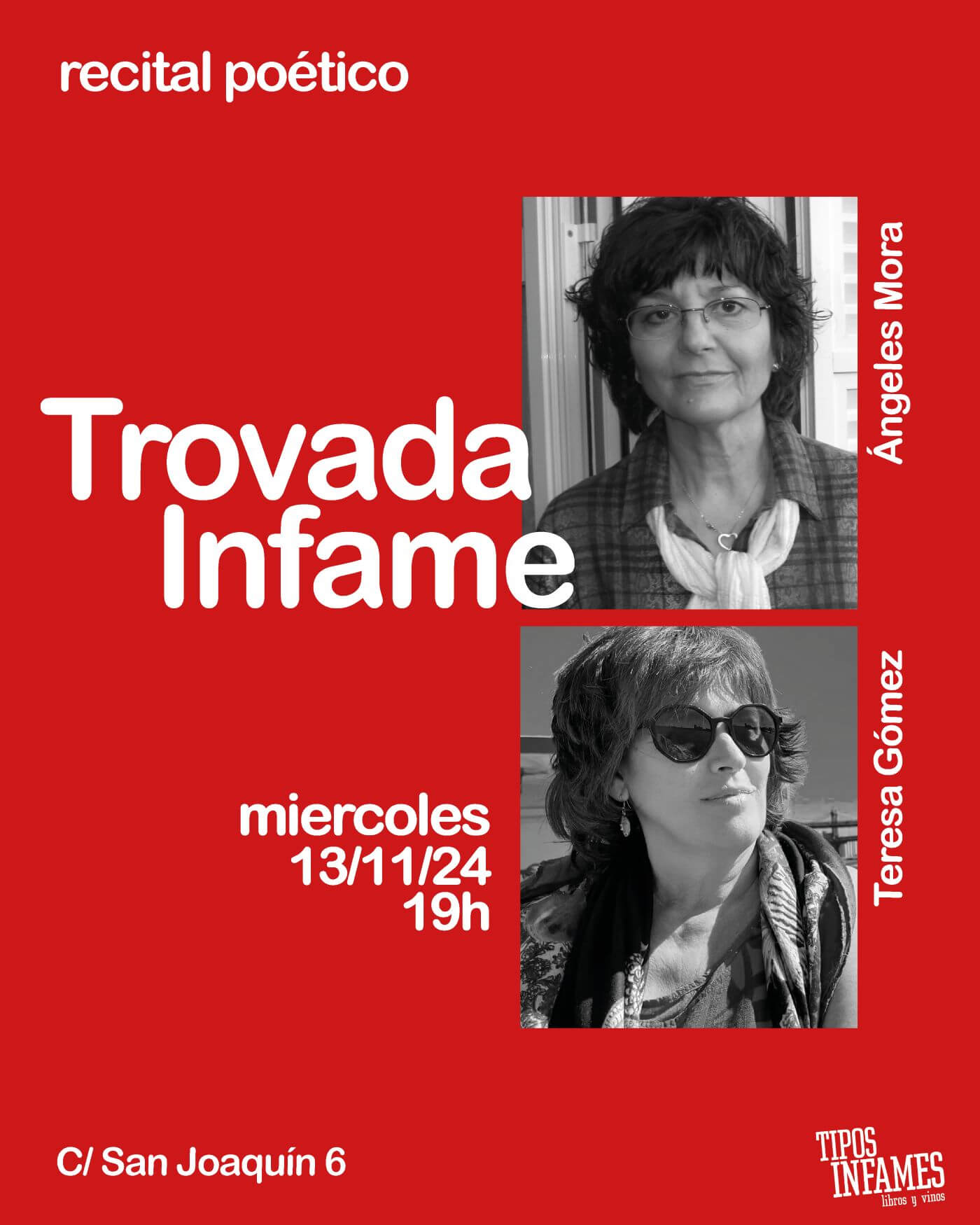 Trovada Infame: Teresa Gómez y Ángeles Mora