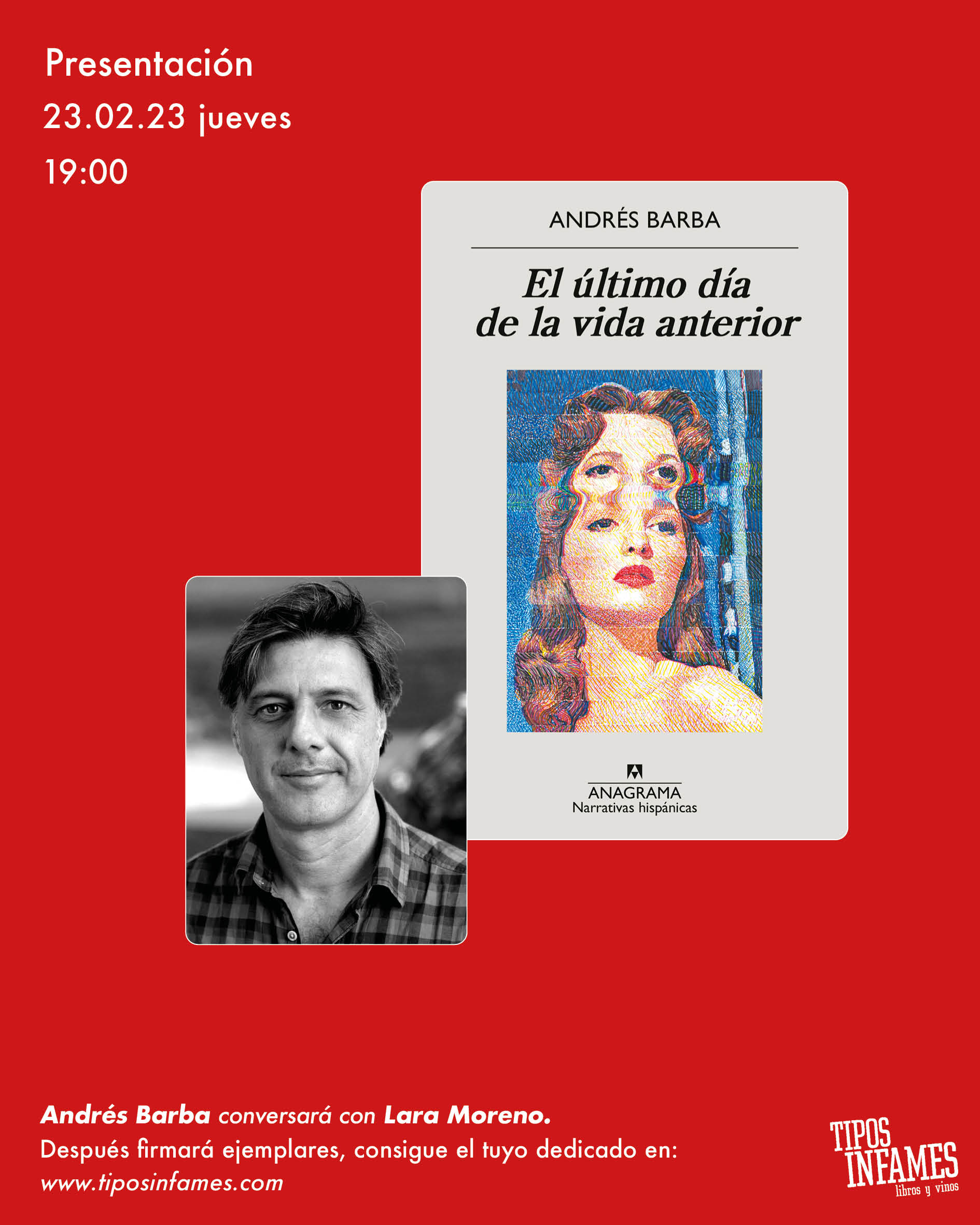 El último día de la vida anterior, de Andrés Barba