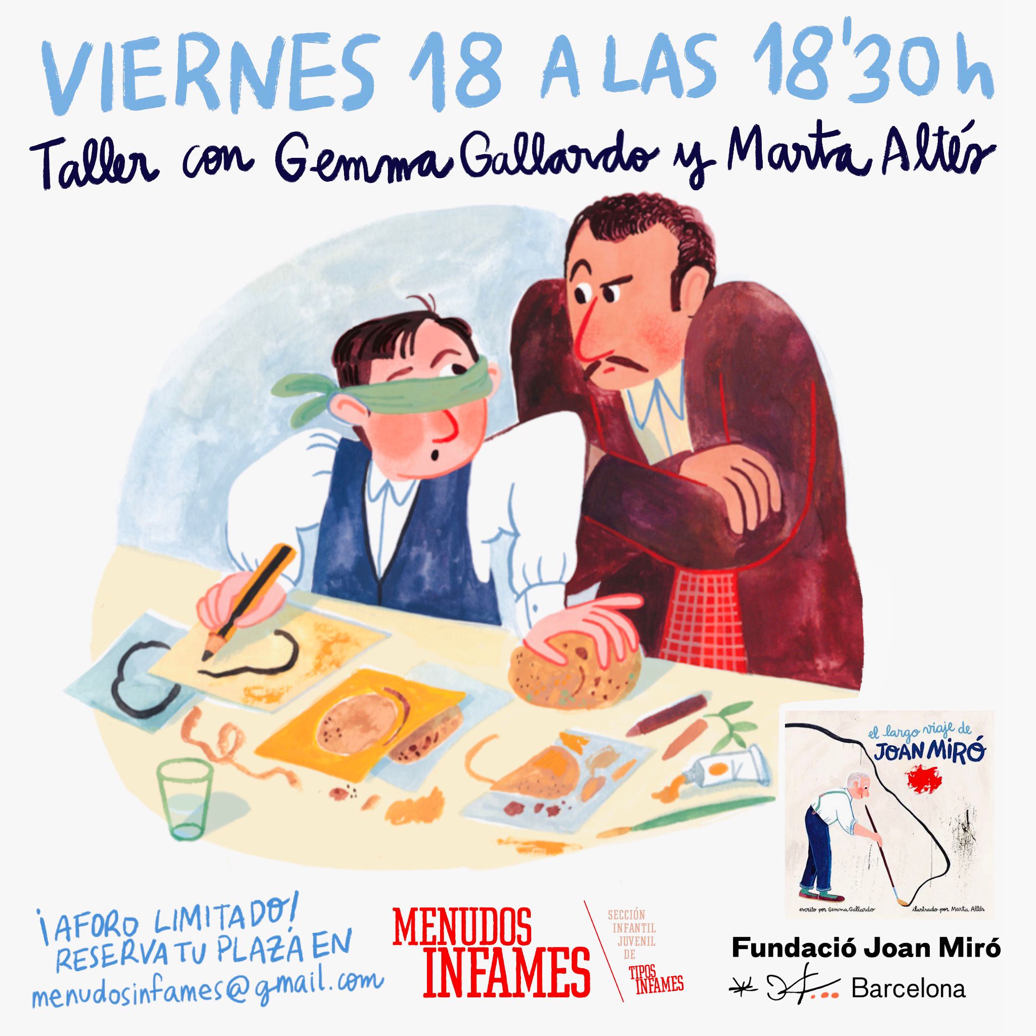 El largo viaje de Joan Miró, de Gemma Gallardo y Marta Altés