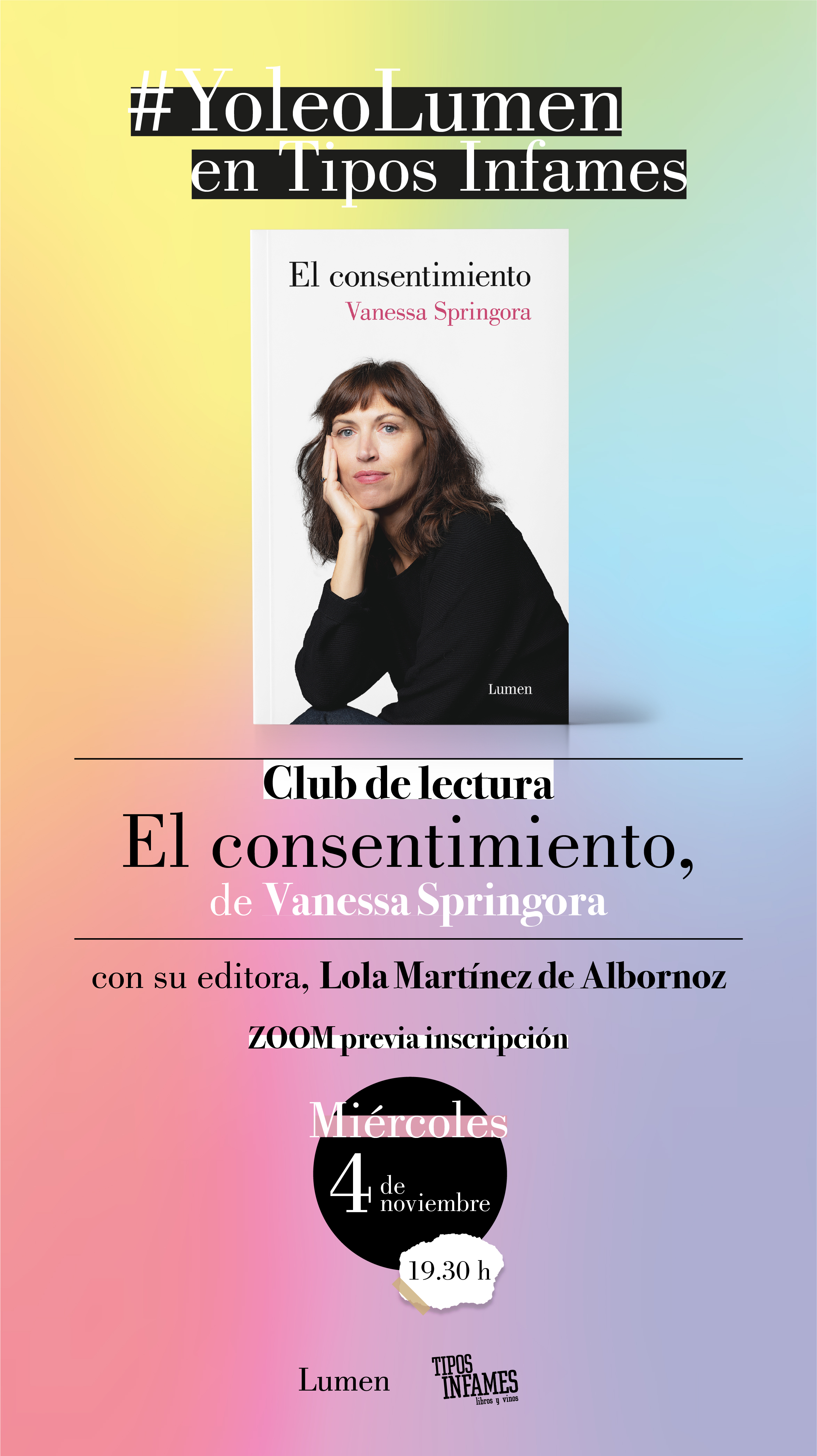 Club de lectura: El consentimiento, de Vanessa Springora