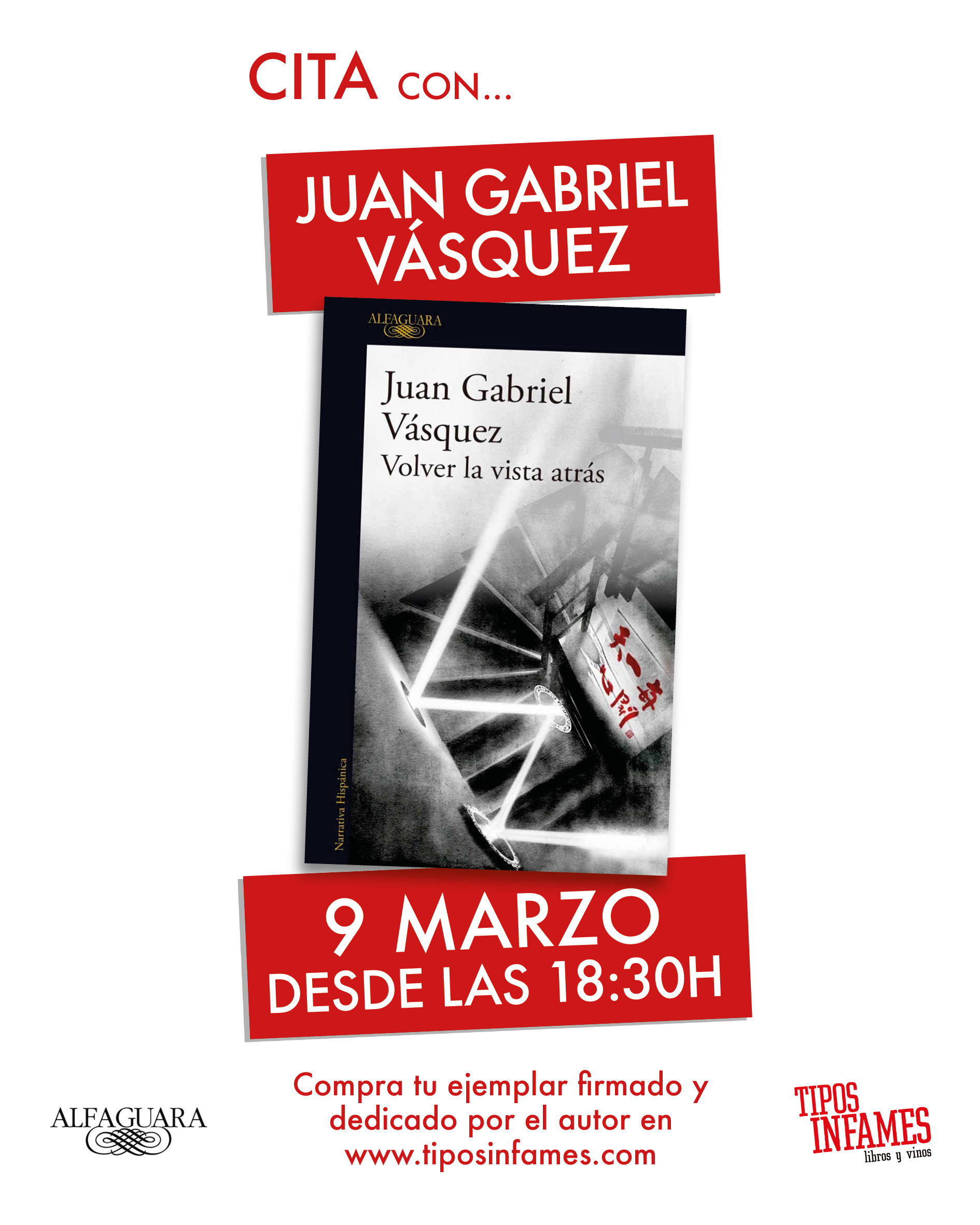 Cita con... Juan Gabriel Vásquez