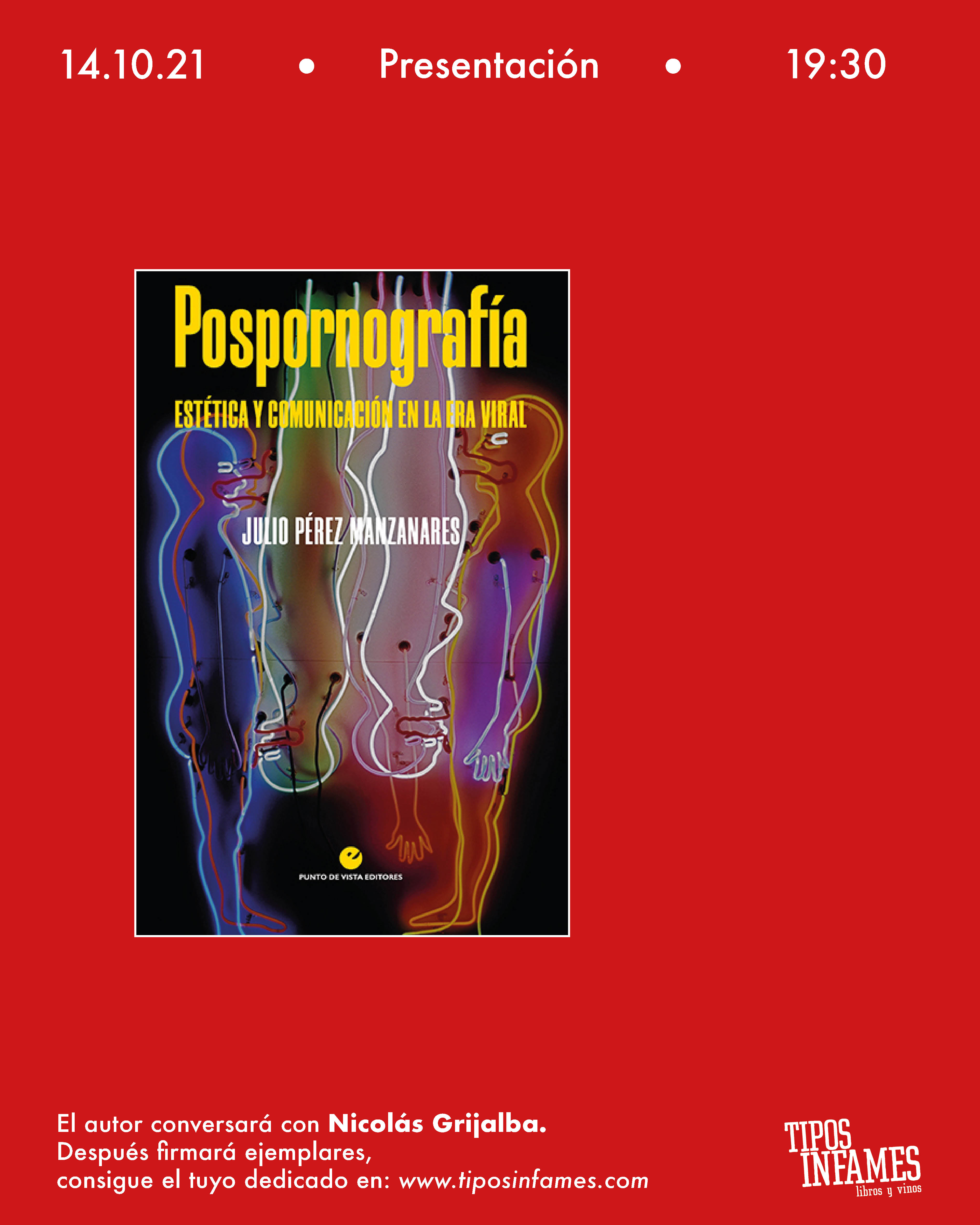 Pospornografía, de Julio Pérez Manzanares