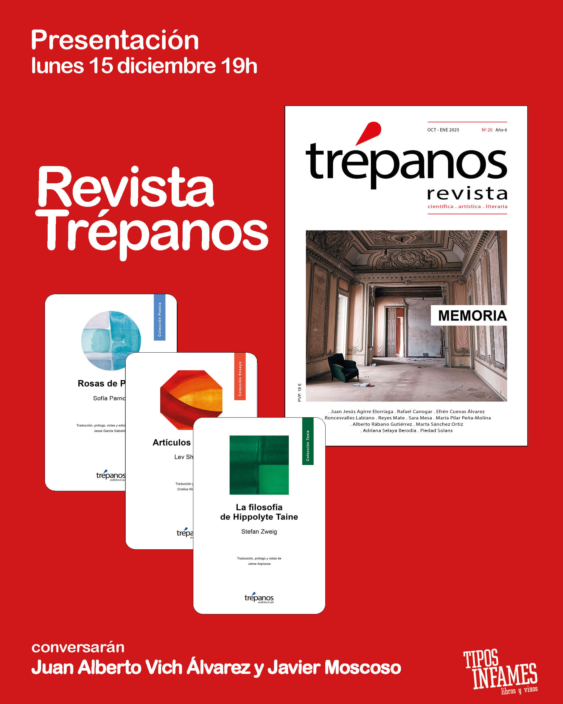 Revista Trépanos: un proyecto editorial de la revista al libro