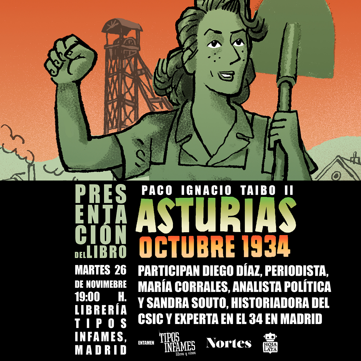 Asturias. Octubre 1934, de Paco Ignacio Taibo II