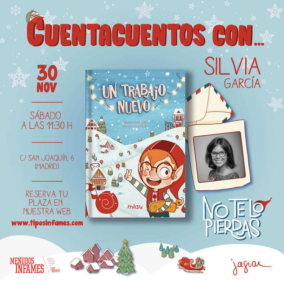 Cuentacuentos: Un trabajo nuevo, de Silvia García