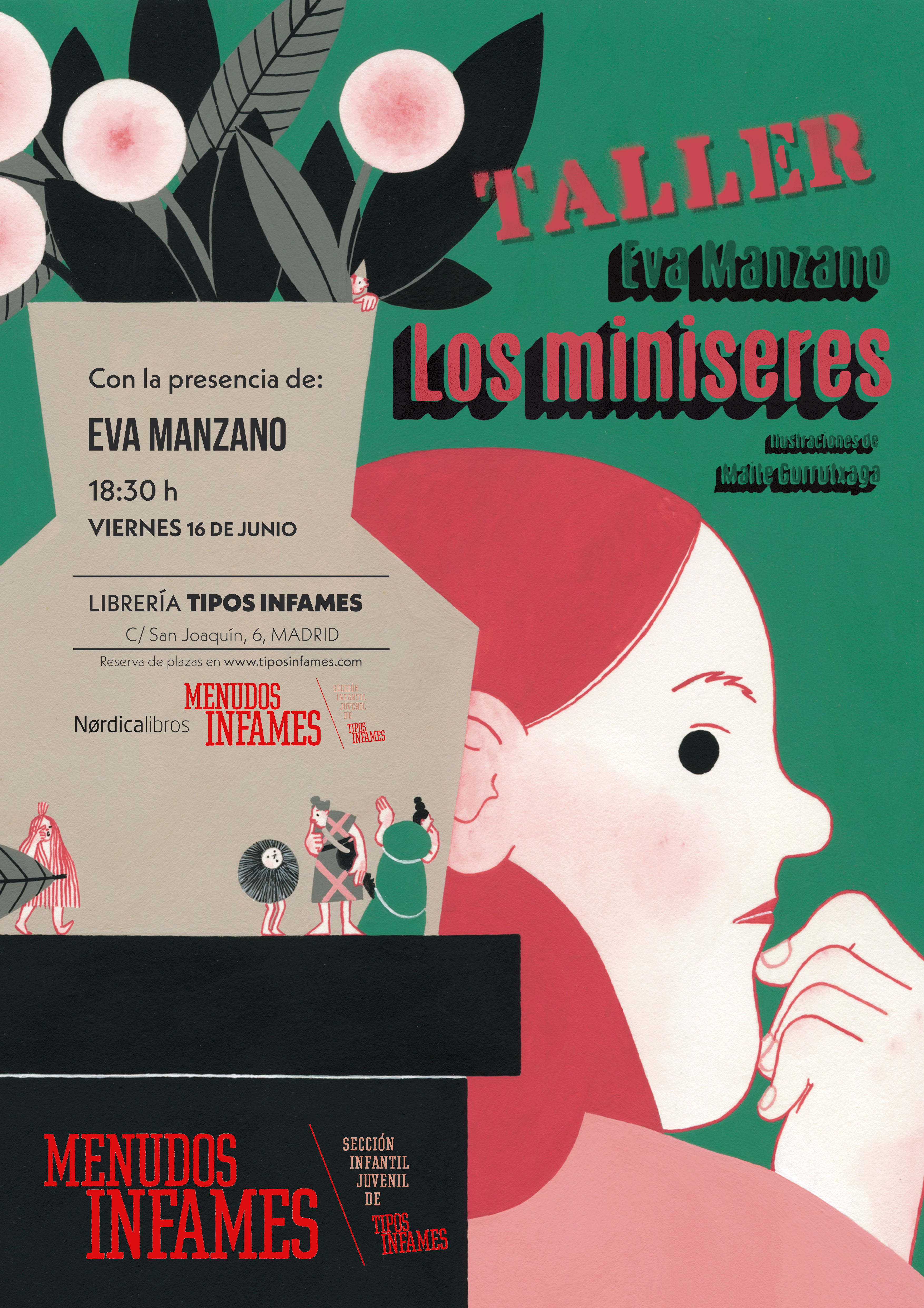 Taller: Los miniseres, de Eva Manzano