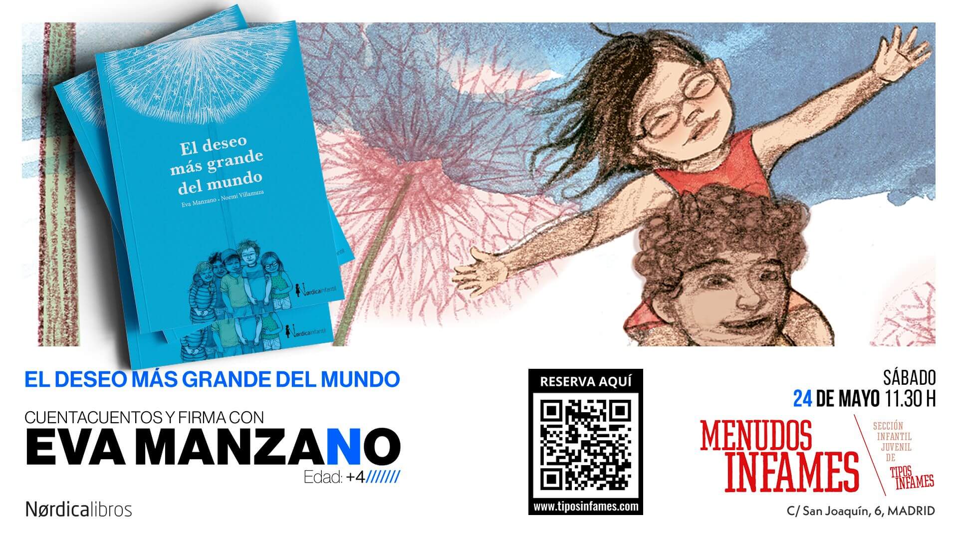 Cuentacuentos: El deseo más grande del mundo, de Eva Manzano