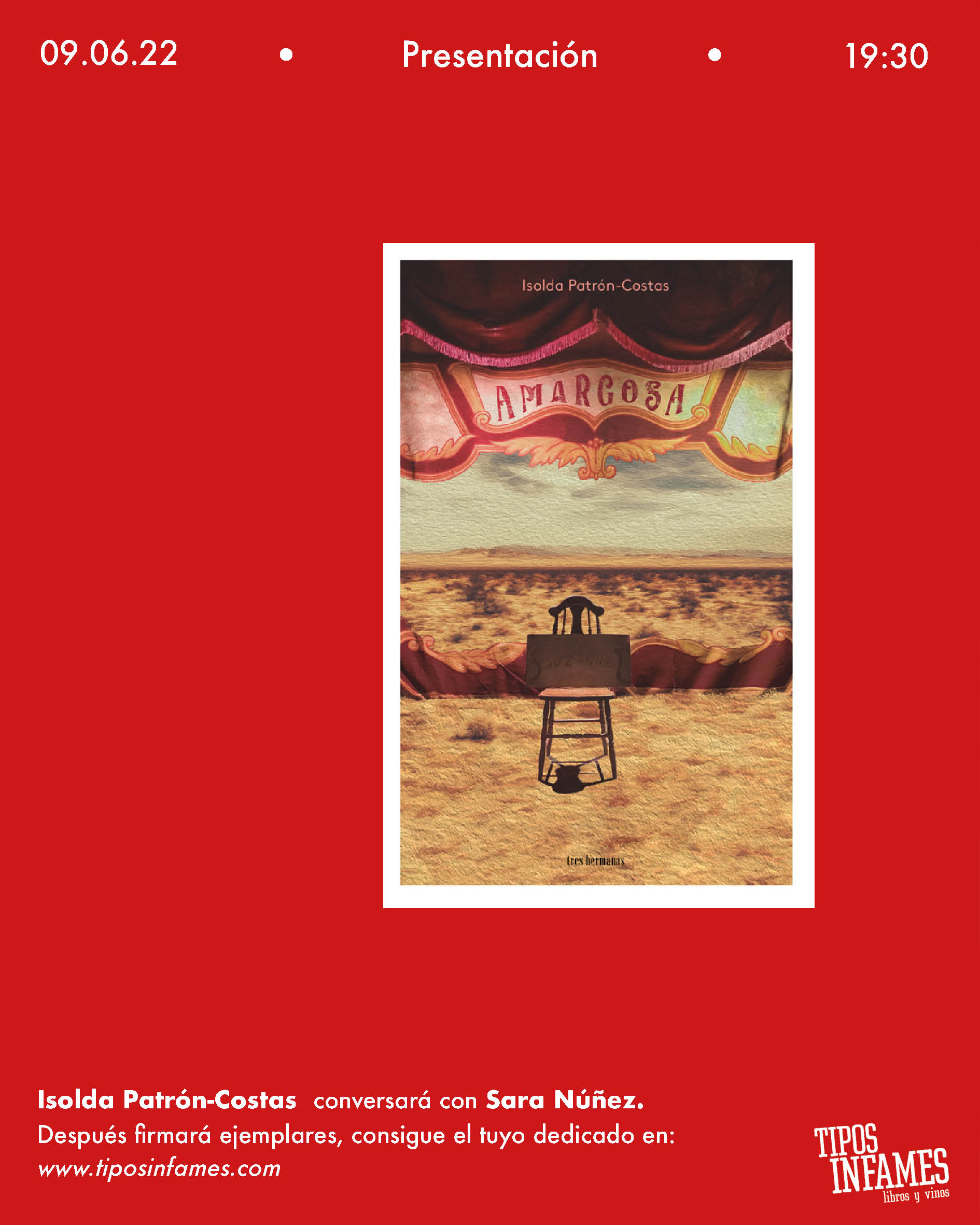 Amargosa, de Isolda Patrón-Costas
