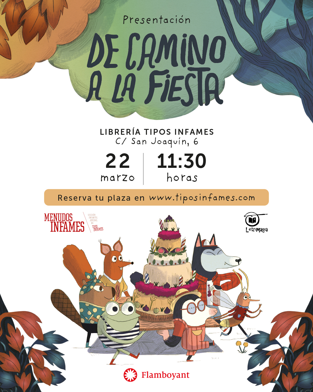 Cuentacuentos: De camino a la fiesta, de Meritxell Martí