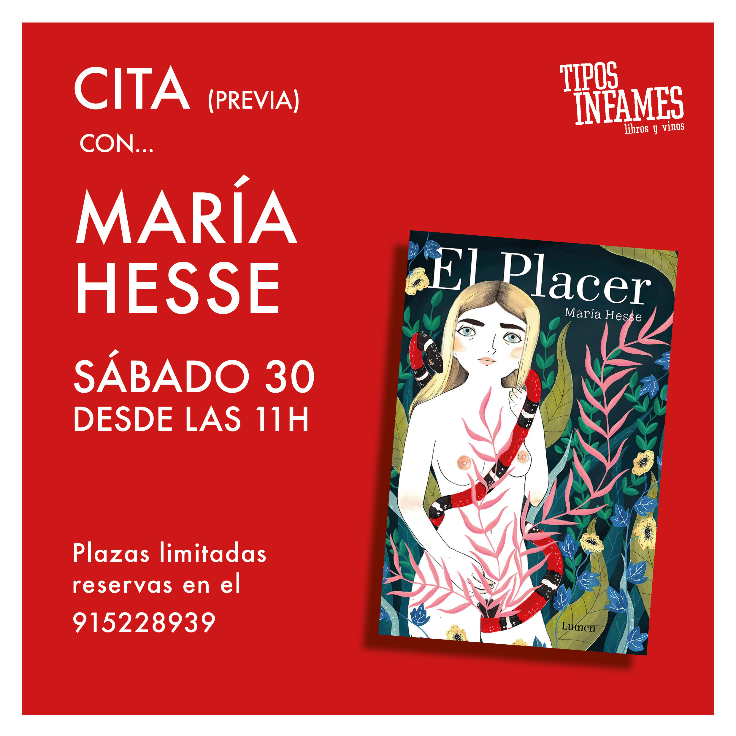 Cita (previa) con... María Hesse