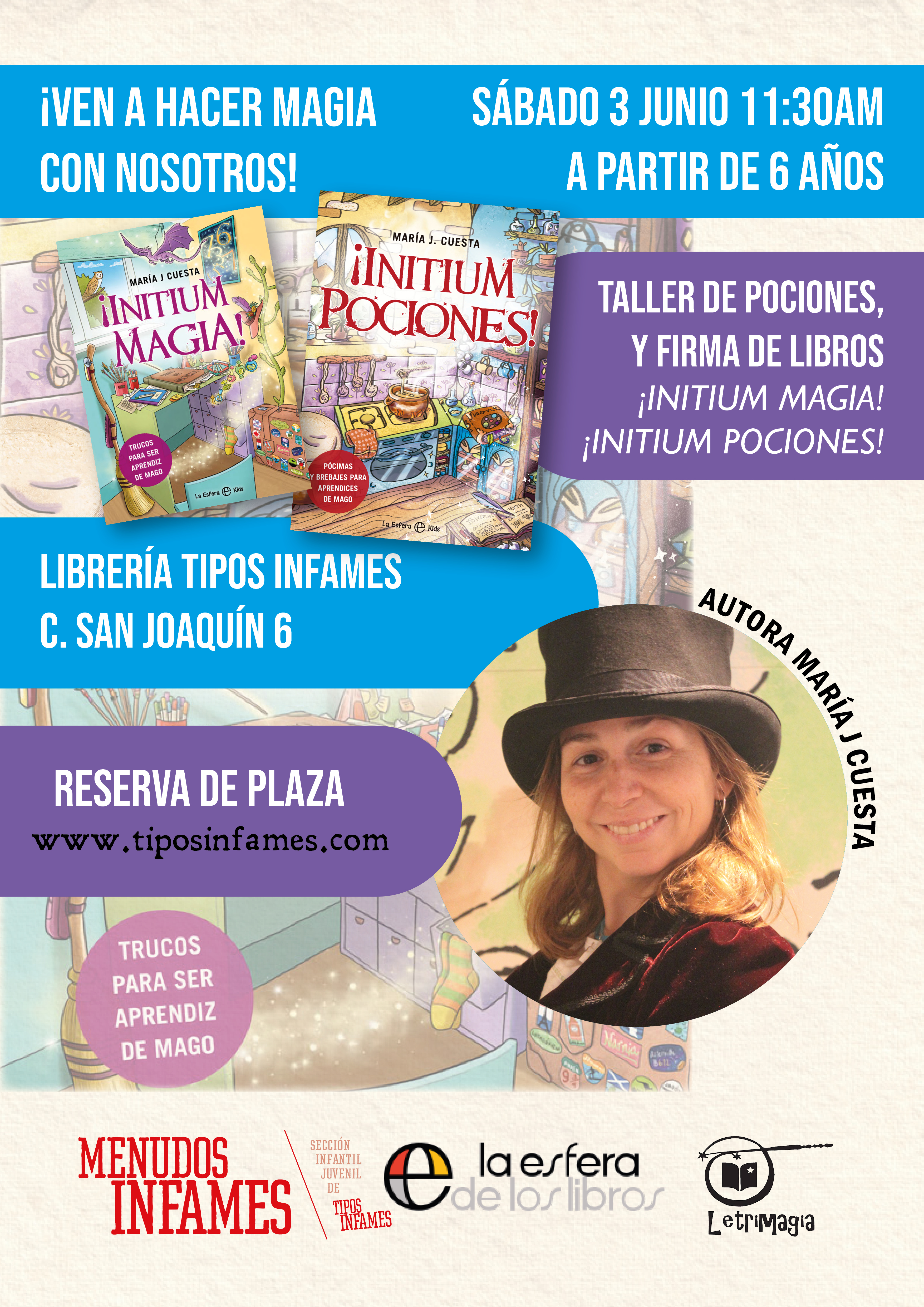 Taller de pociones: ¡Initium magia! ¡Initium pociones!