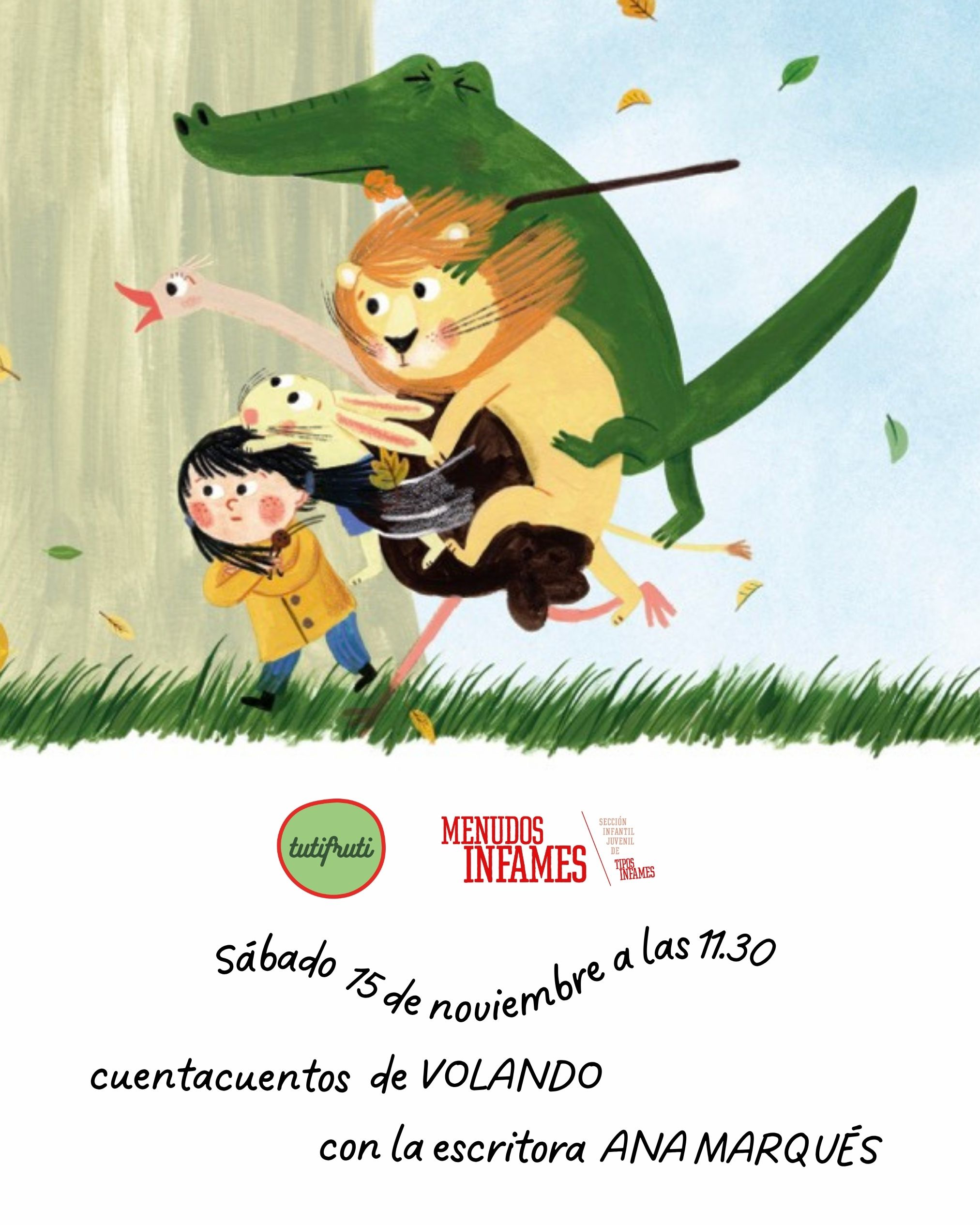 Cuentacuentos: Volando, de Ana Marqués