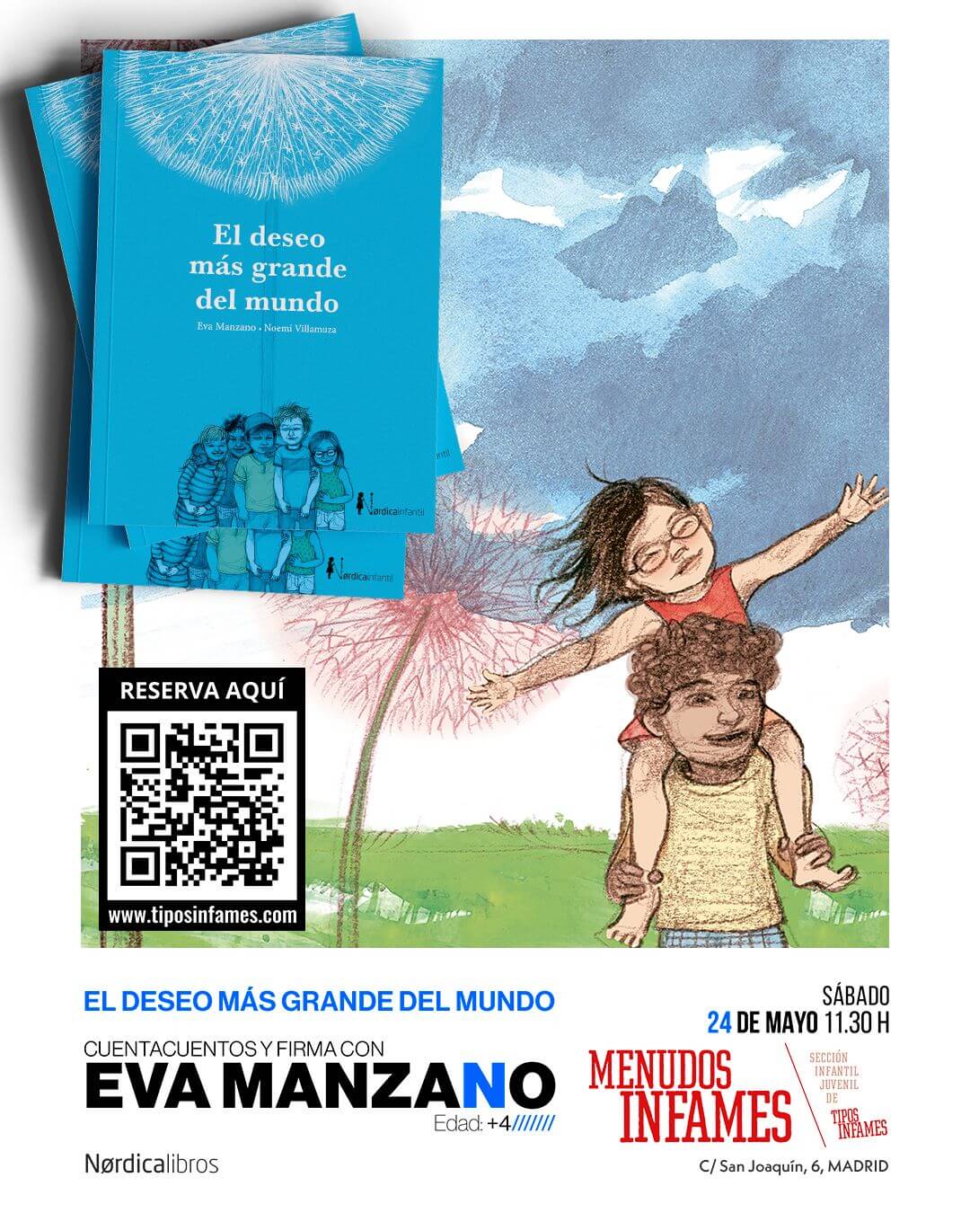 Cuentacuentos: El deseo más grande del mundo, de Eva Manzano