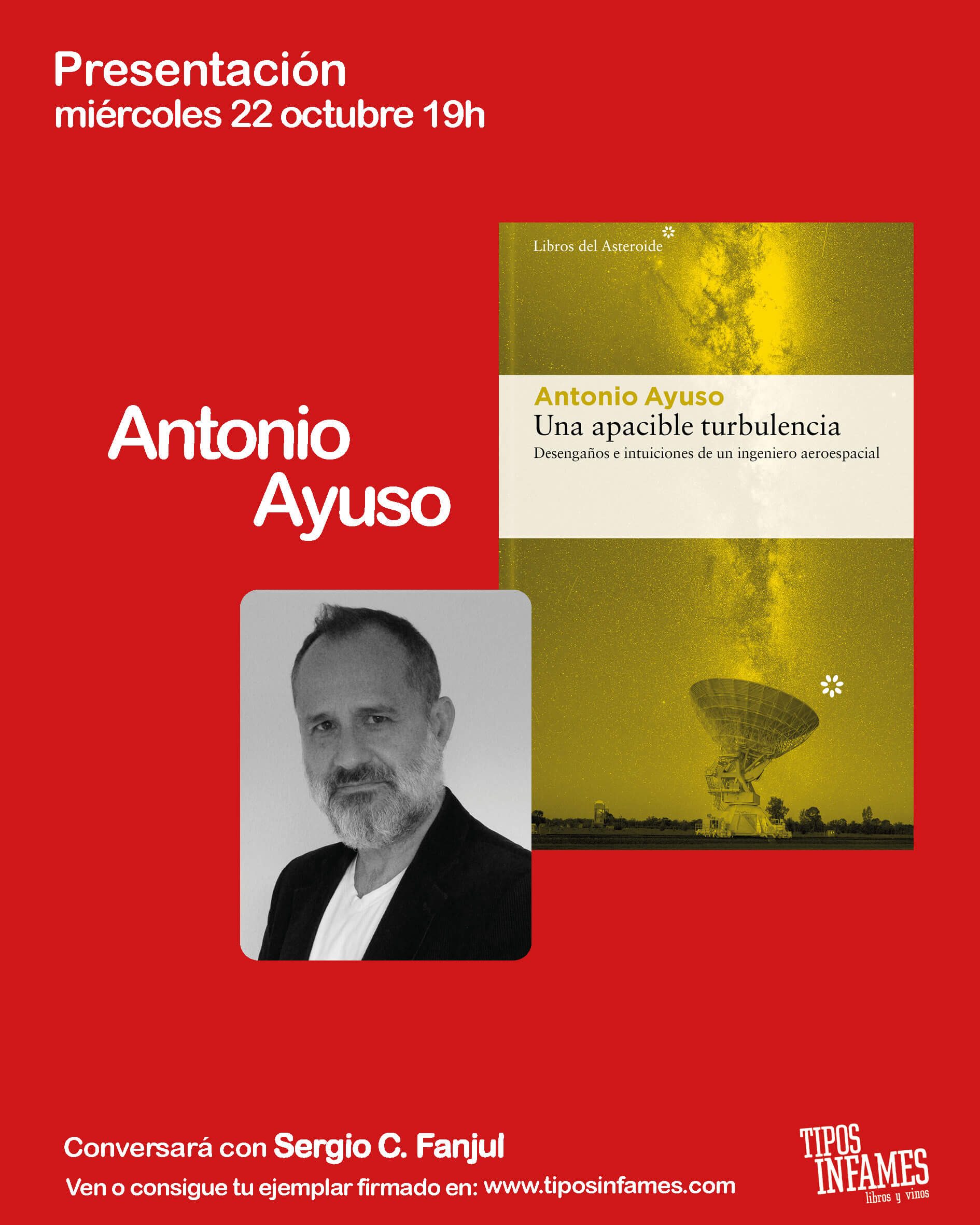 Una apacible turbulencia, de Antonio Ayuso