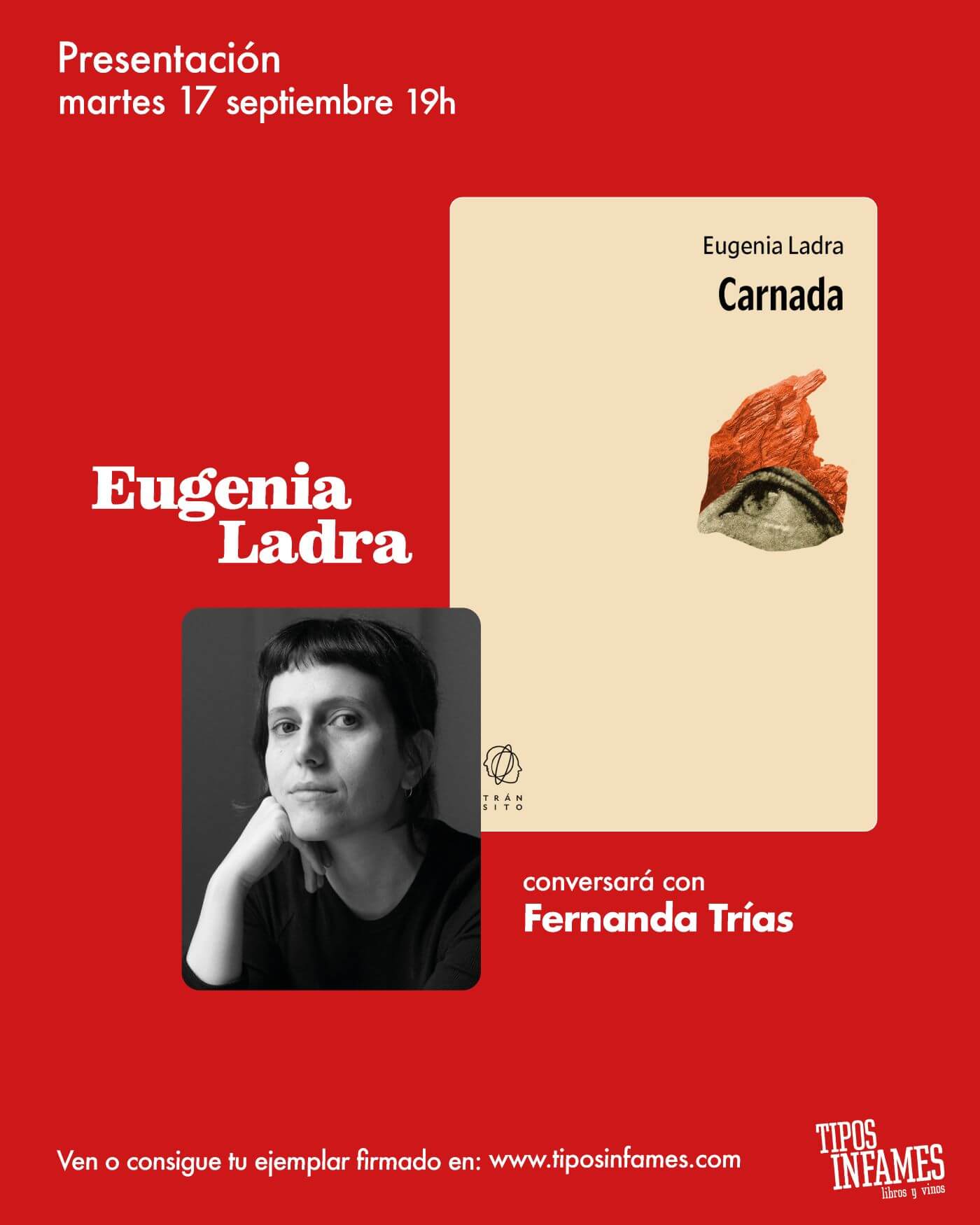 Carnada, de Eugenia Ladra