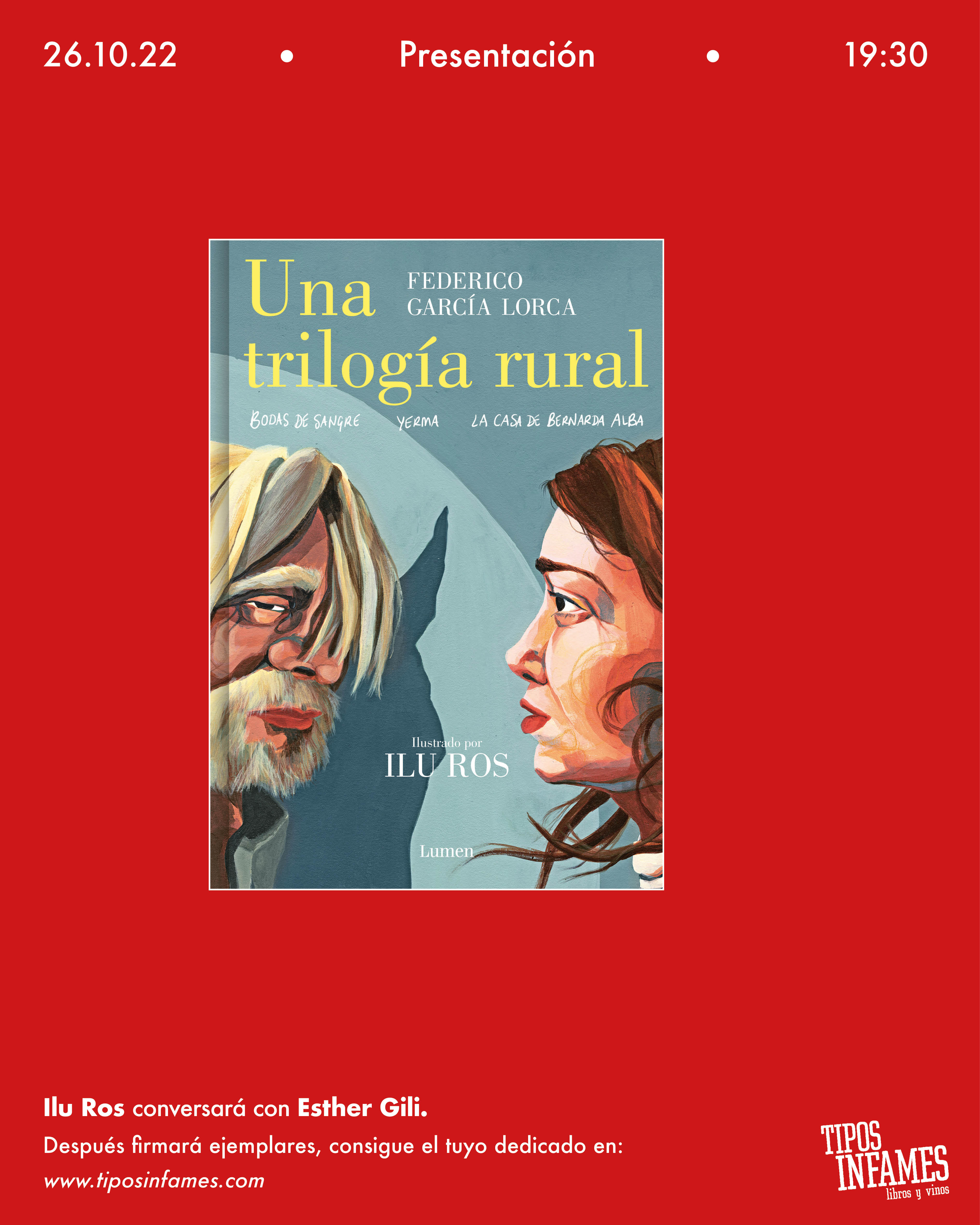 Una trilogía rural, de Ilu Ros