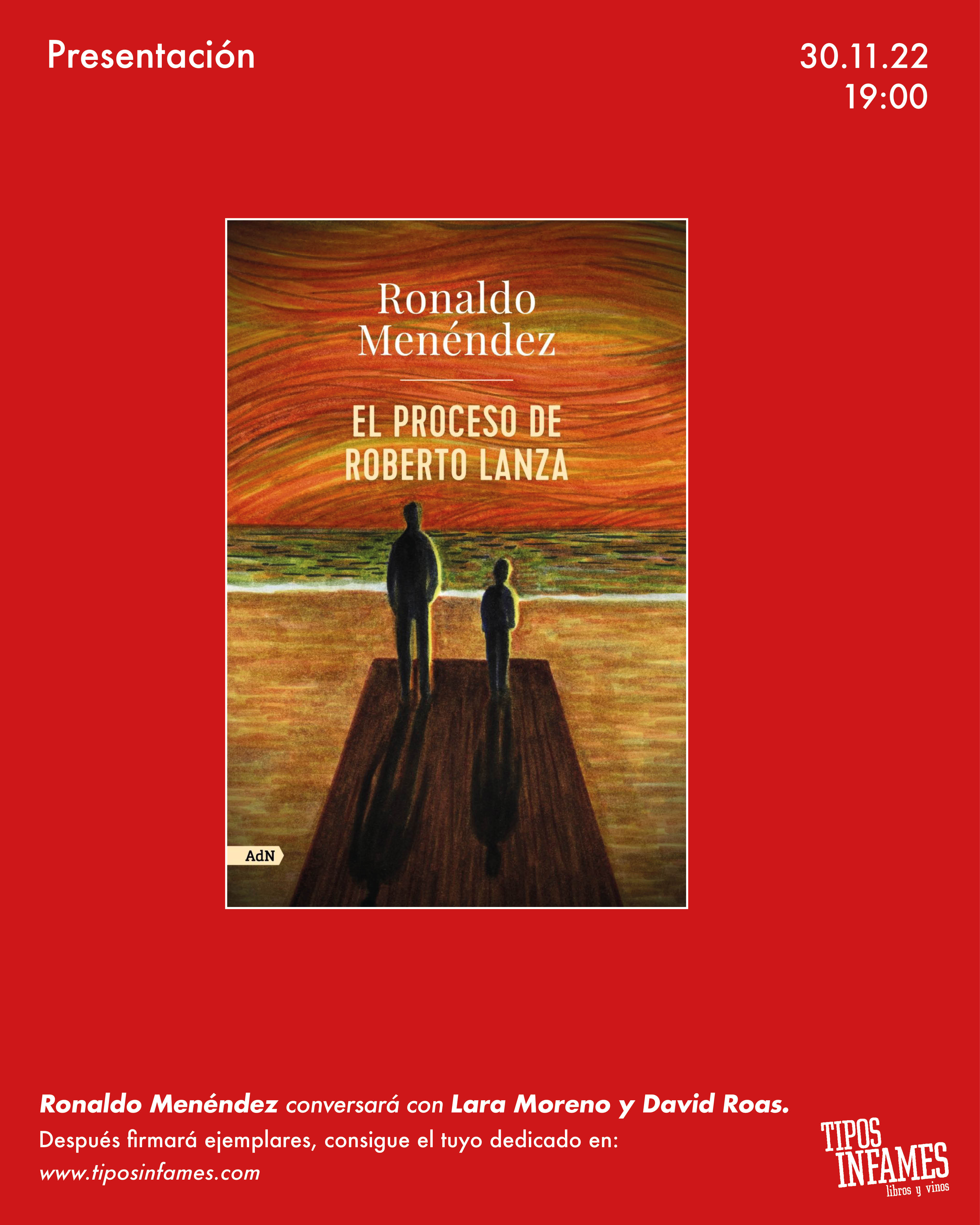 El proceso de Roberto Lanza, de Ronaldo Menéndez
