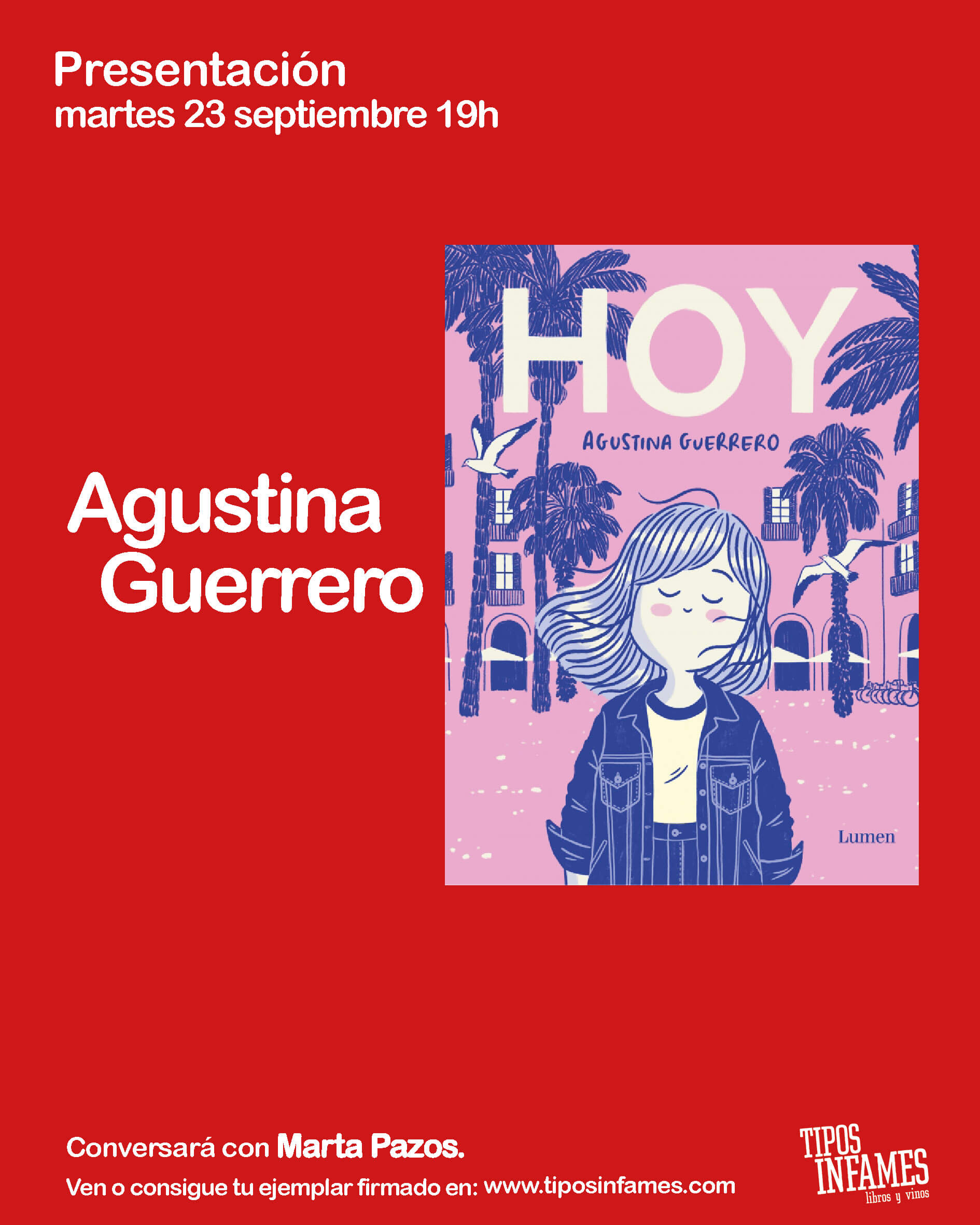 Hoy, de Agustina Guerrero