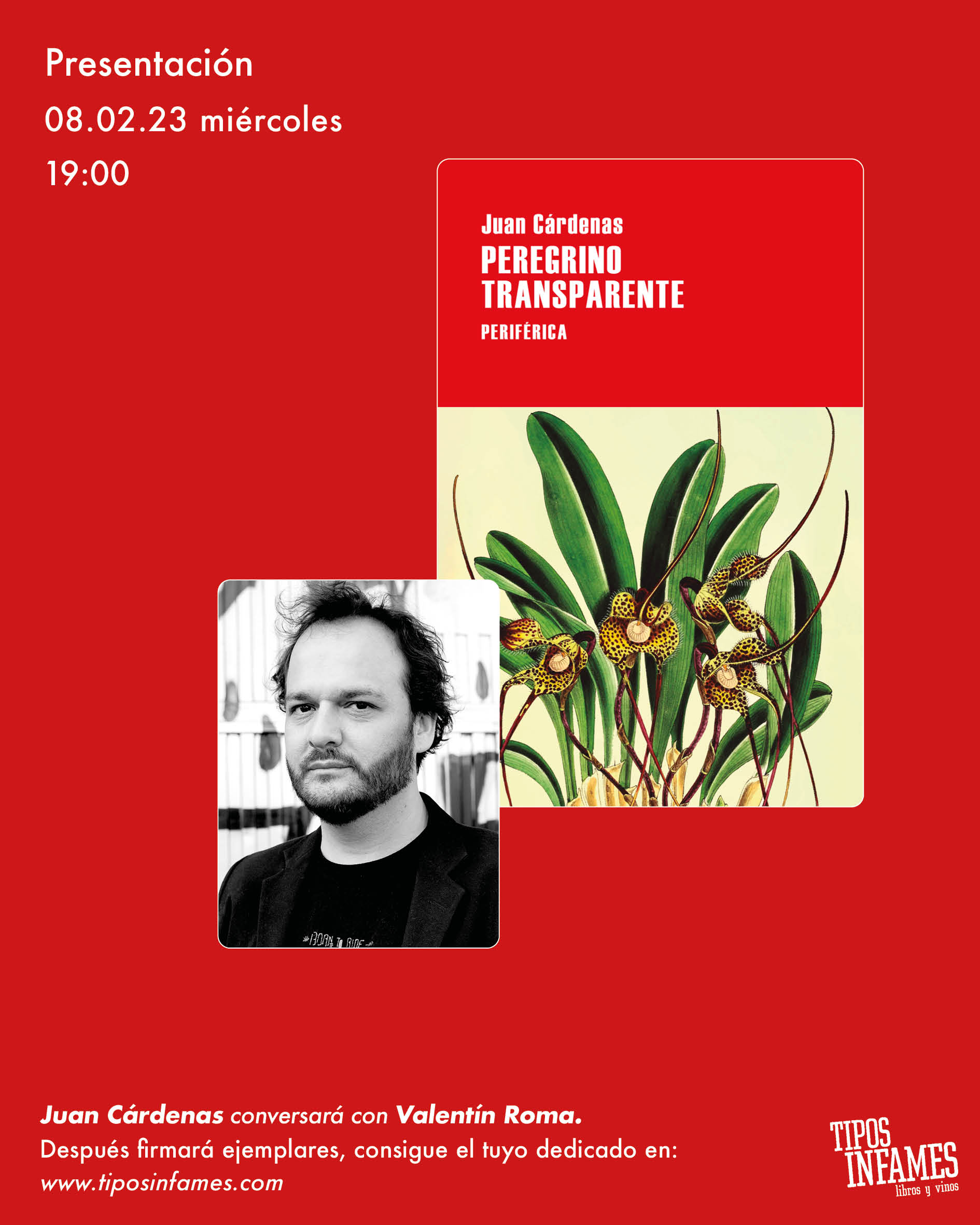 Peregrino transparente, de Juan Cárdenas